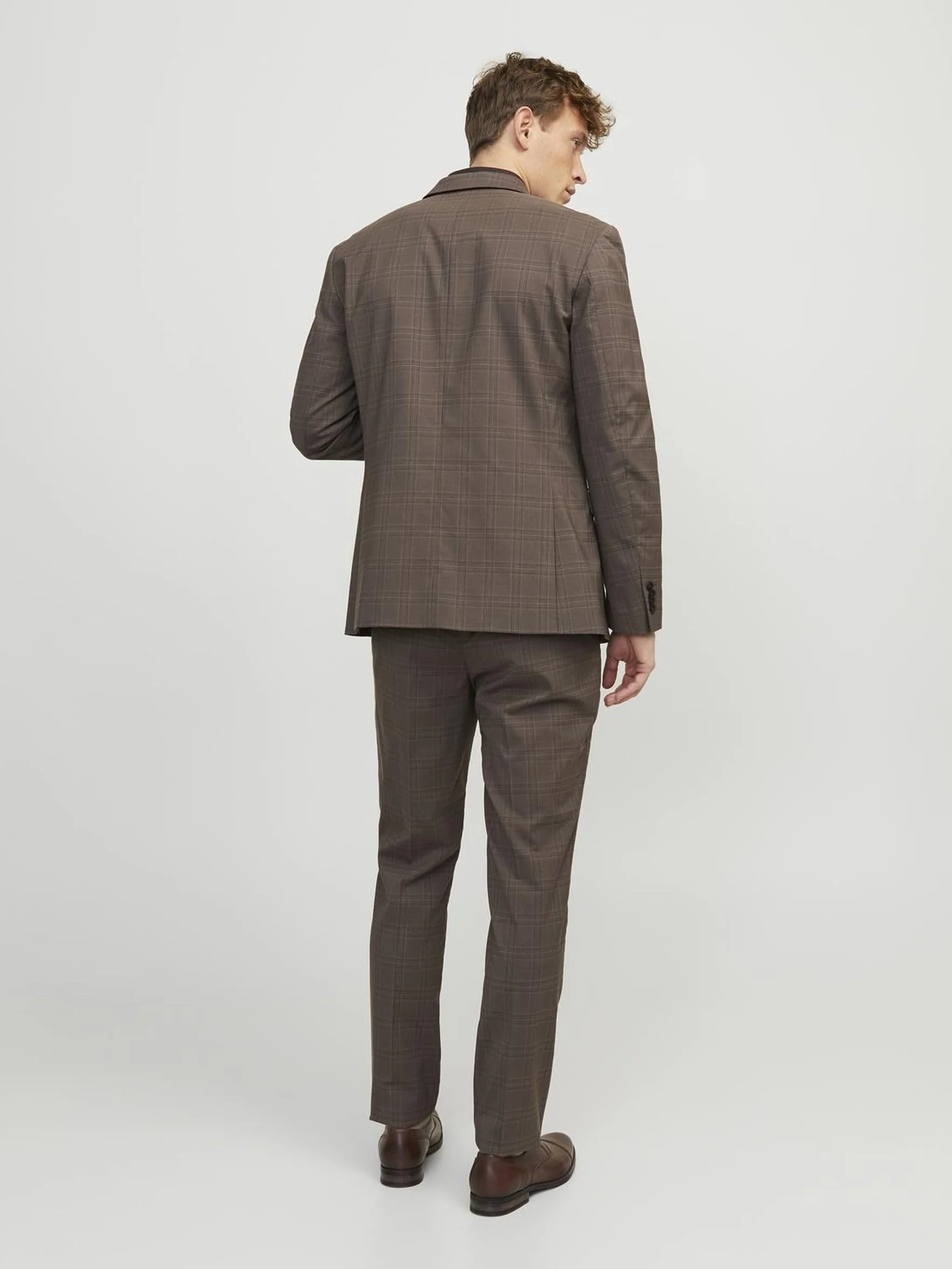 JACK & JONES Jprfranco Check Trouser Sn - Garnitur — spodnie Mężczyźni