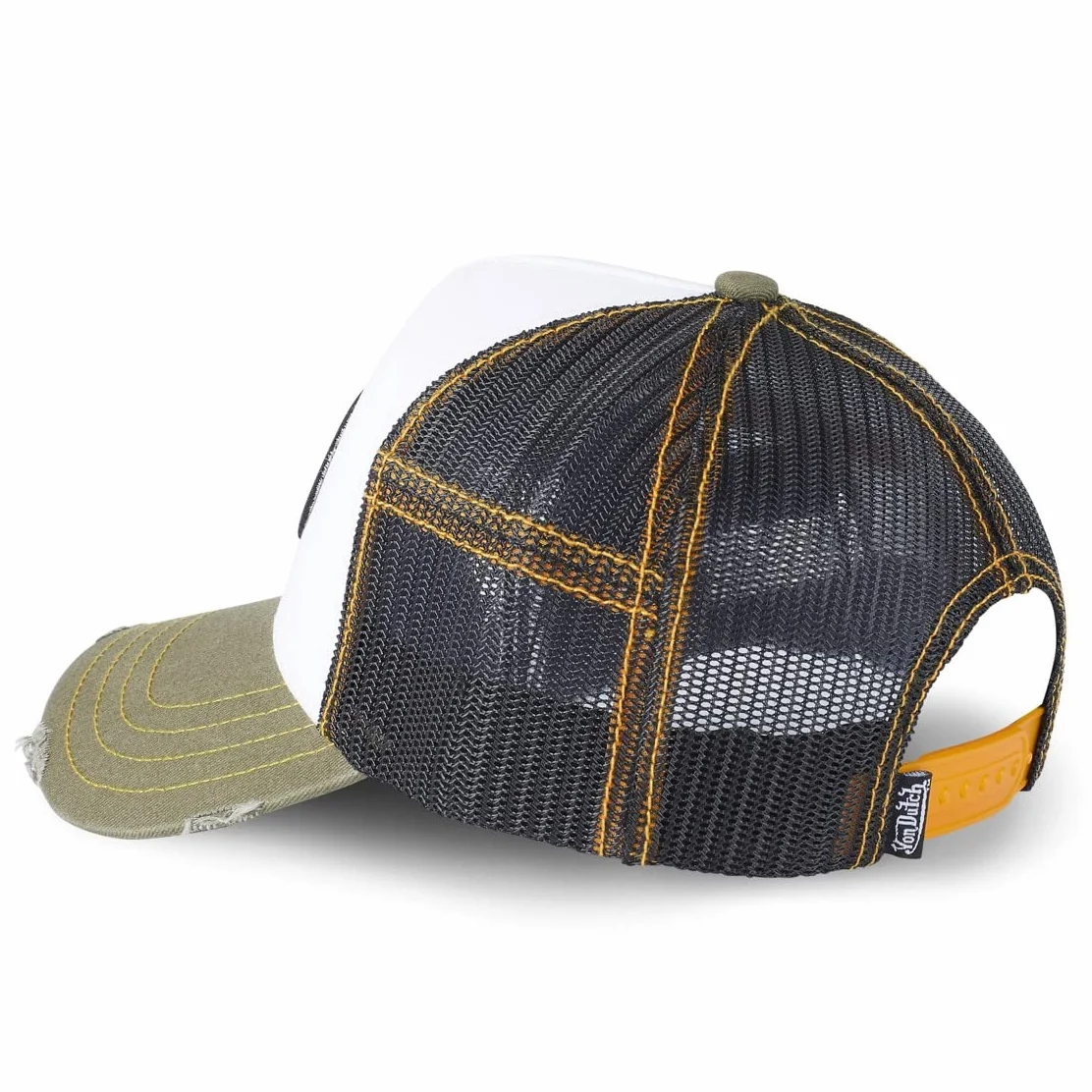 Von Dutch Trucker czapka z siatką Yel, biały, rozmiar uniwersalny