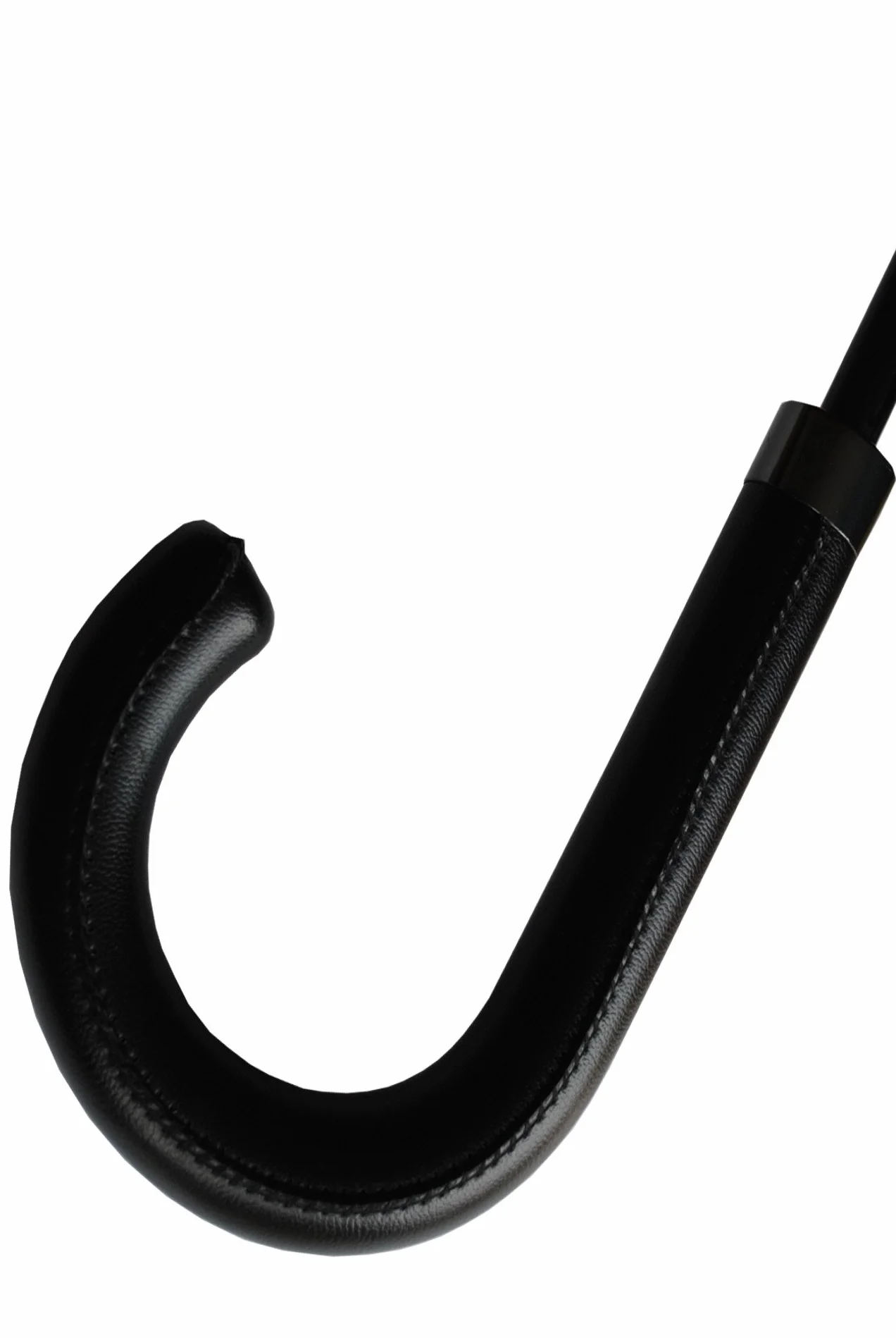 COLLAR AND CUFFS LONDON RZADKI Automatyczny - Przezroczysty Parasol Dzwonek damski - Odporny na silny wiatr - Rama wzmocniona włóknem szklanym - Kopuła męska Ślubna, Czarne szwy, Medium