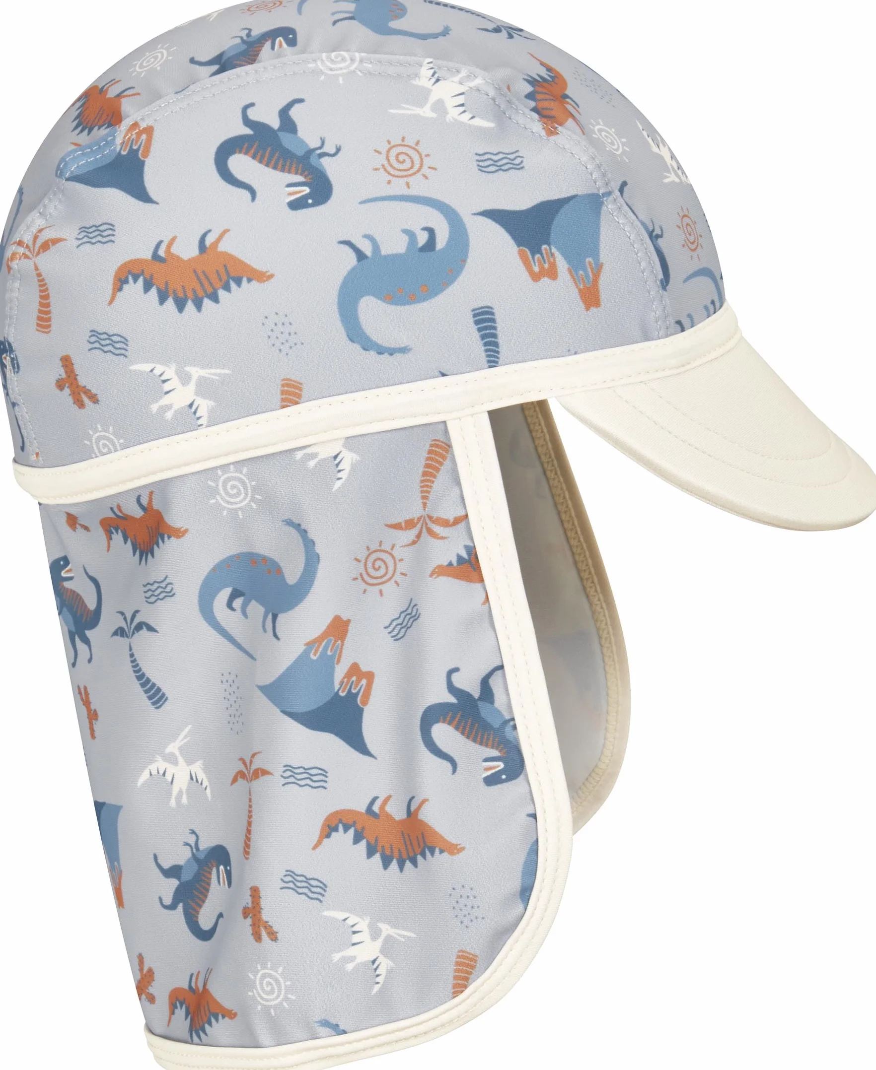 Playshoes Czapka chroniąca przed promieniowaniem UV, Dino Allover, 49