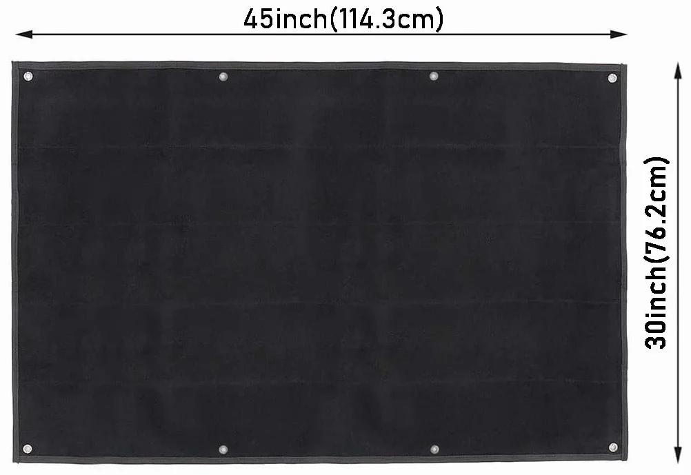 114 x 76 cm Nylonowa naszywka na krawędzi - łatka do tablicy, mata ścienna, tkanina z kolekcji - wojskowy taktyczny, organizer na naszywki, kompatybilny z rzepem