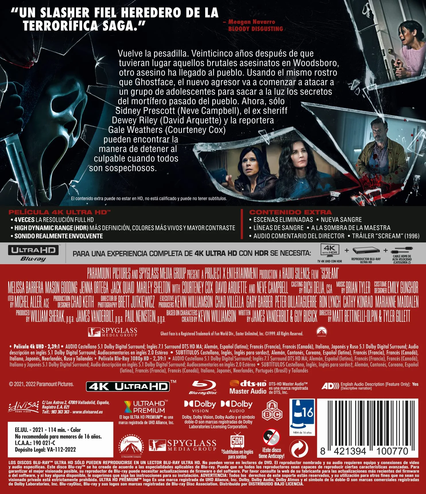 Scream (4K UHD + Blu-ray)