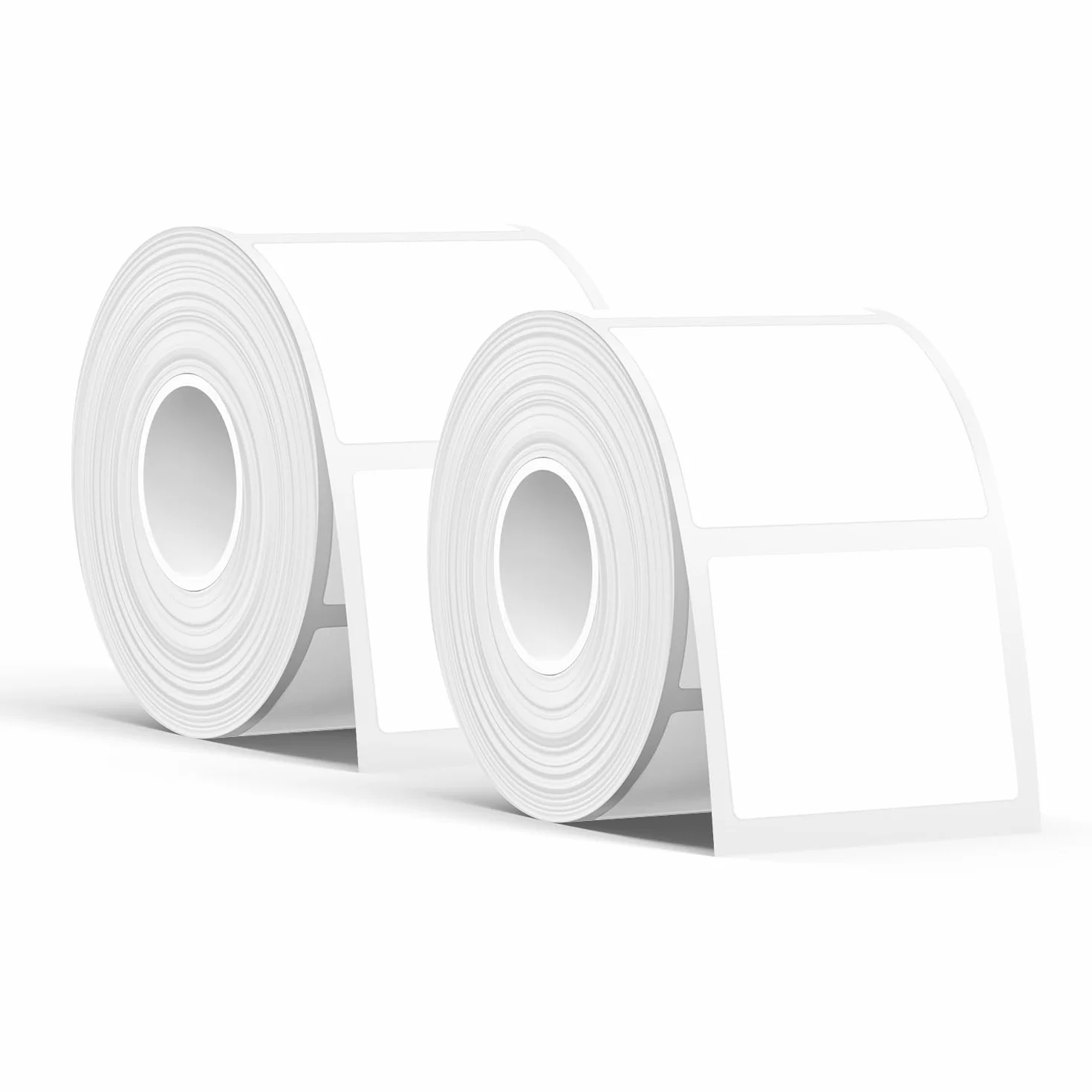 SUPVAN KATASYMBOL T50M Pro Taśma Do Drukarki Etykiet, Papier, Wodoodporne Etykiety Do Domu, Szkoły, Biura, 40 mm X 30 mm, 250 Etykiet/Rolka, 2 Rolka, Czarny Na Biały