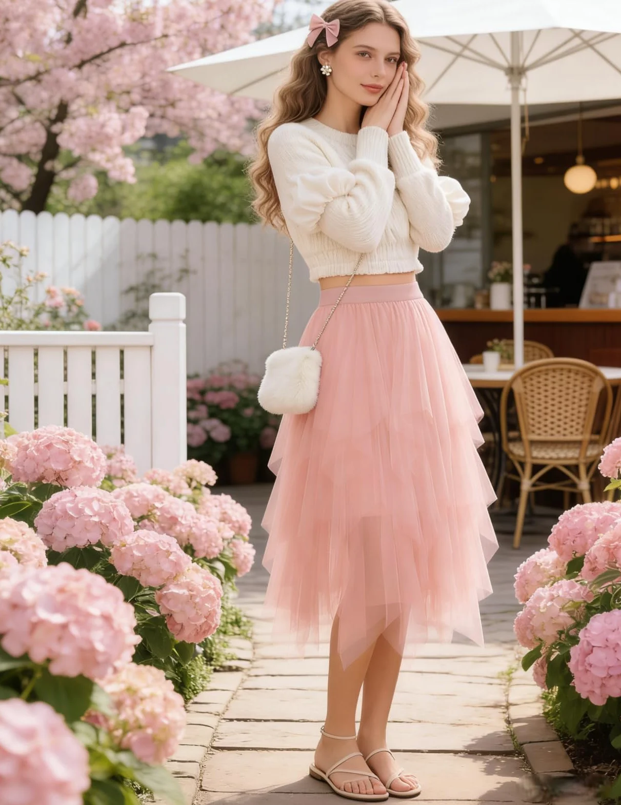 Bridesmay Tiulowe spódnice dla kobiet wróżka linia A puszysta siateczka warstwowa midi długa spódnica tutu Halloween herbata impreza Tutus
