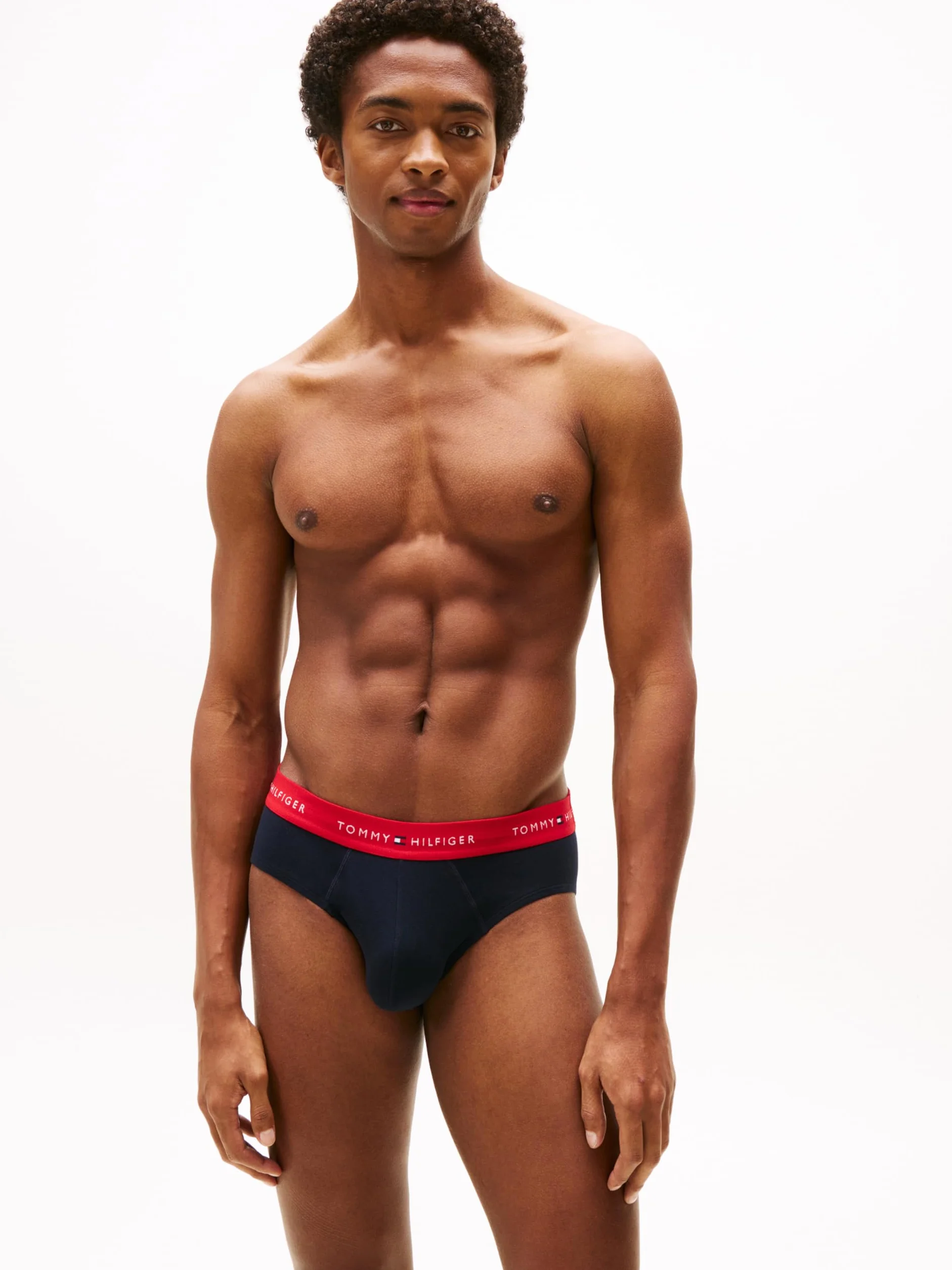 Tommy Hilfiger Slipy męskie (3 sztuki), Wielobarwna, L