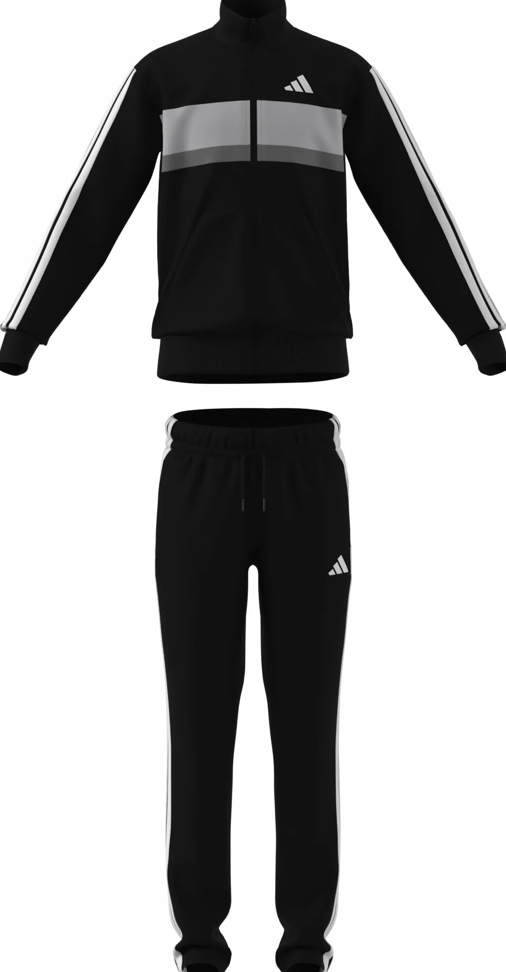 adidas Dresy Uniseks - dzieci SEASONAL ESSENTIALS TIBERIO 3 STRIPES TRICOT TRACKSUIT (1 w zestawie)
