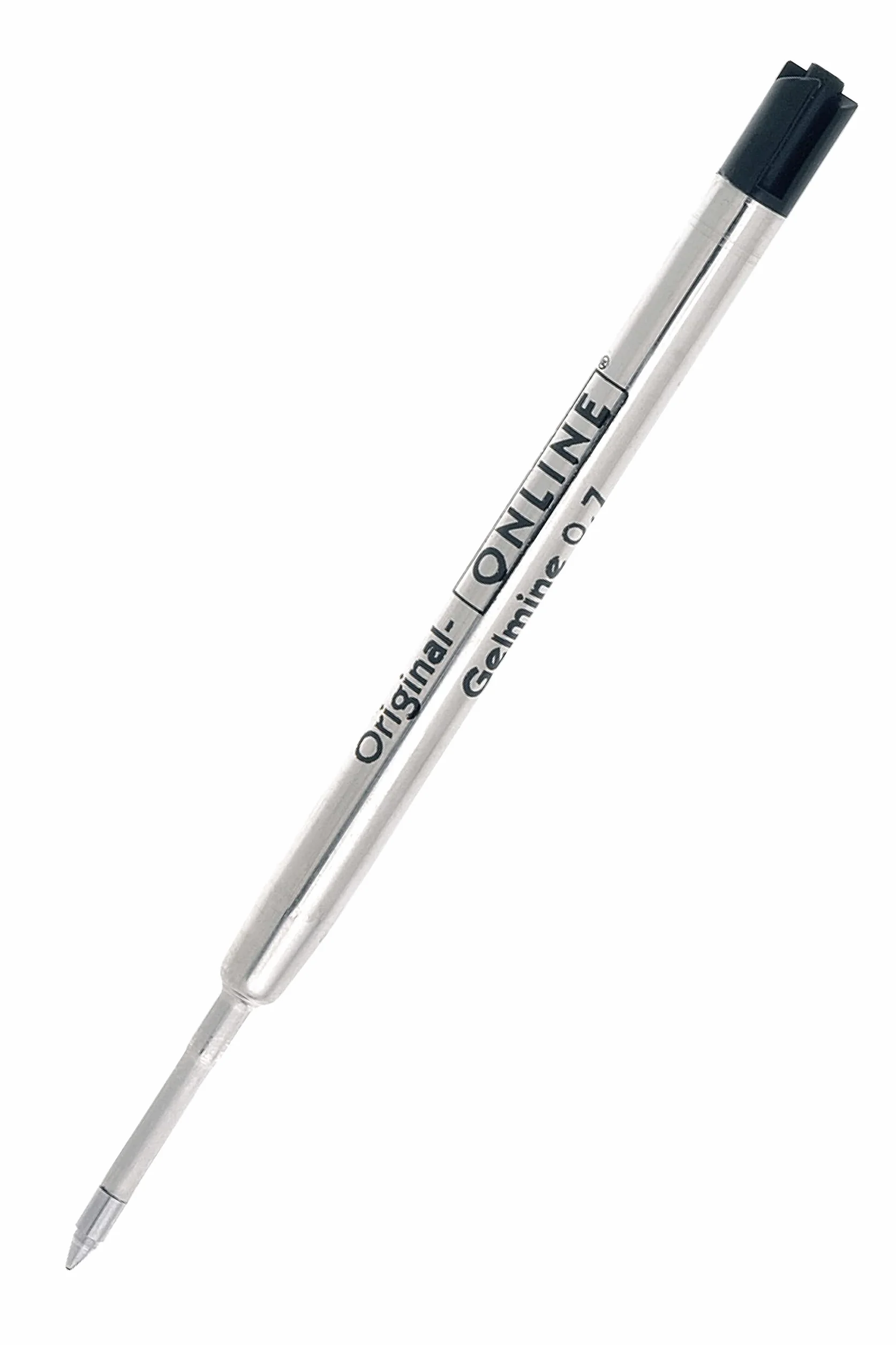 Wkład wymienny do długopisu Online, również do Parker, Pelikan, Faber-Castell, międzynarodowy standardowy wkład żelowy, pasta żelowa, grubość kreski 0,7 mm, nieścieralny do dokumentów, 1 sztuka, kolor