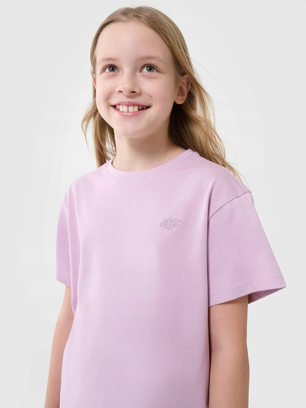 4F Koszulka bawełniana dziecięca Tshirt dziewczęcy