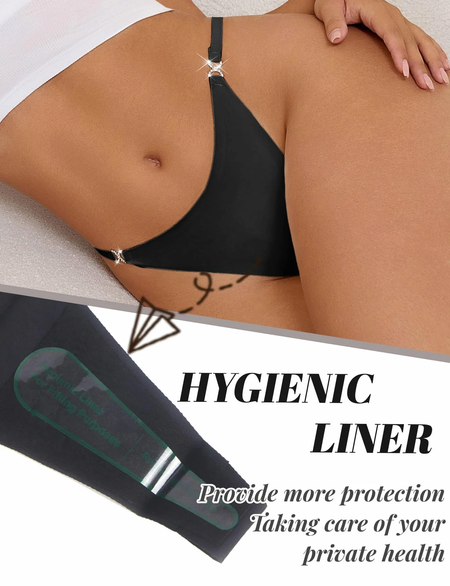 comeondear Seamless stringi damskie seksowne stringi ze strasem dla kobiet, bezszwowa bielizna, duże rozmiary, brazylijskie majtki, niewidoczne majtki, niski stan, stringi z tyłu, bielizna damska, bez