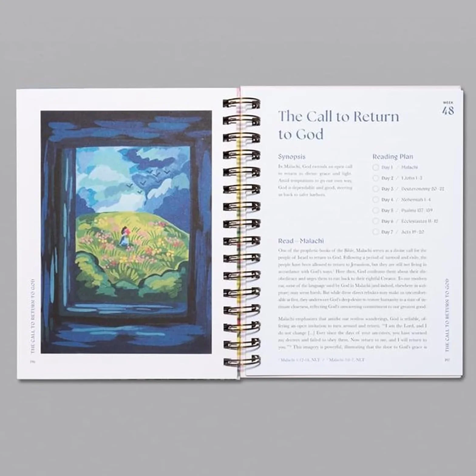 Piękny rok w Biblii dla kobiet spiralna Biblia dla kobiet 52-tygodniowe studium biblijne dla kobiet studium biblijne dla kobiet rok w Biblii Kobiety Spiral Bound Biblia Study Guide Rok w Biblii