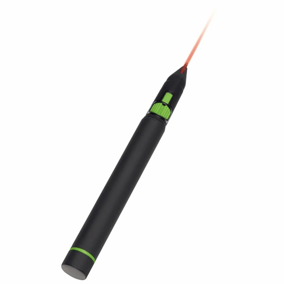 Leitz, Długopis ze Wskaźnikiem Laserowym Pro 2 z Baterią w Zestawie, Materiał: Mosiądz/Plastik, Kolor: Czarny (67380095)