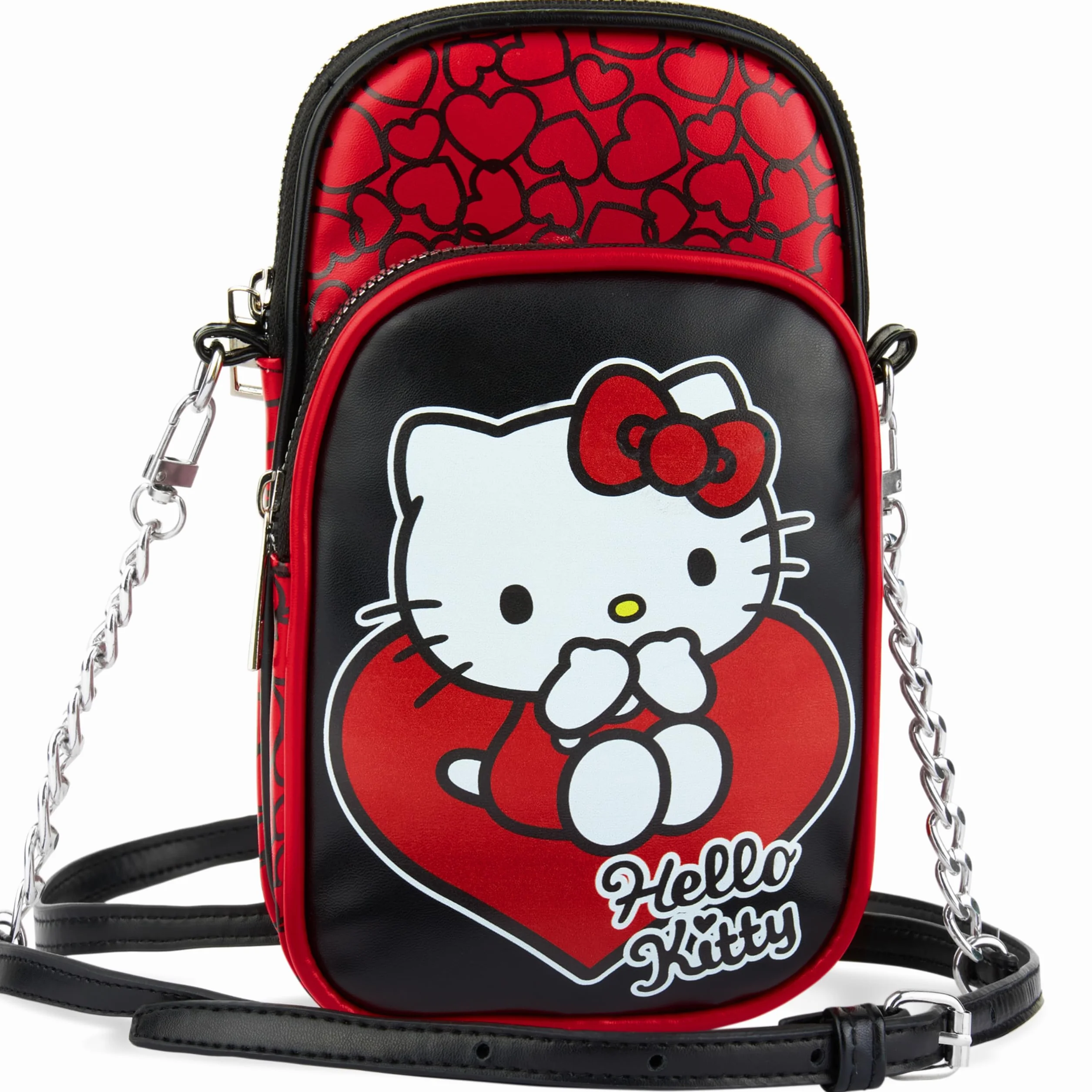 Get Trend Hello Kitty Sanrio Torebka na ramię na telefon dla dziewcząt, nastolatki, mała torebka na ramię, niezbędne akcesoria podróżne, prezenty dla dziewcząt