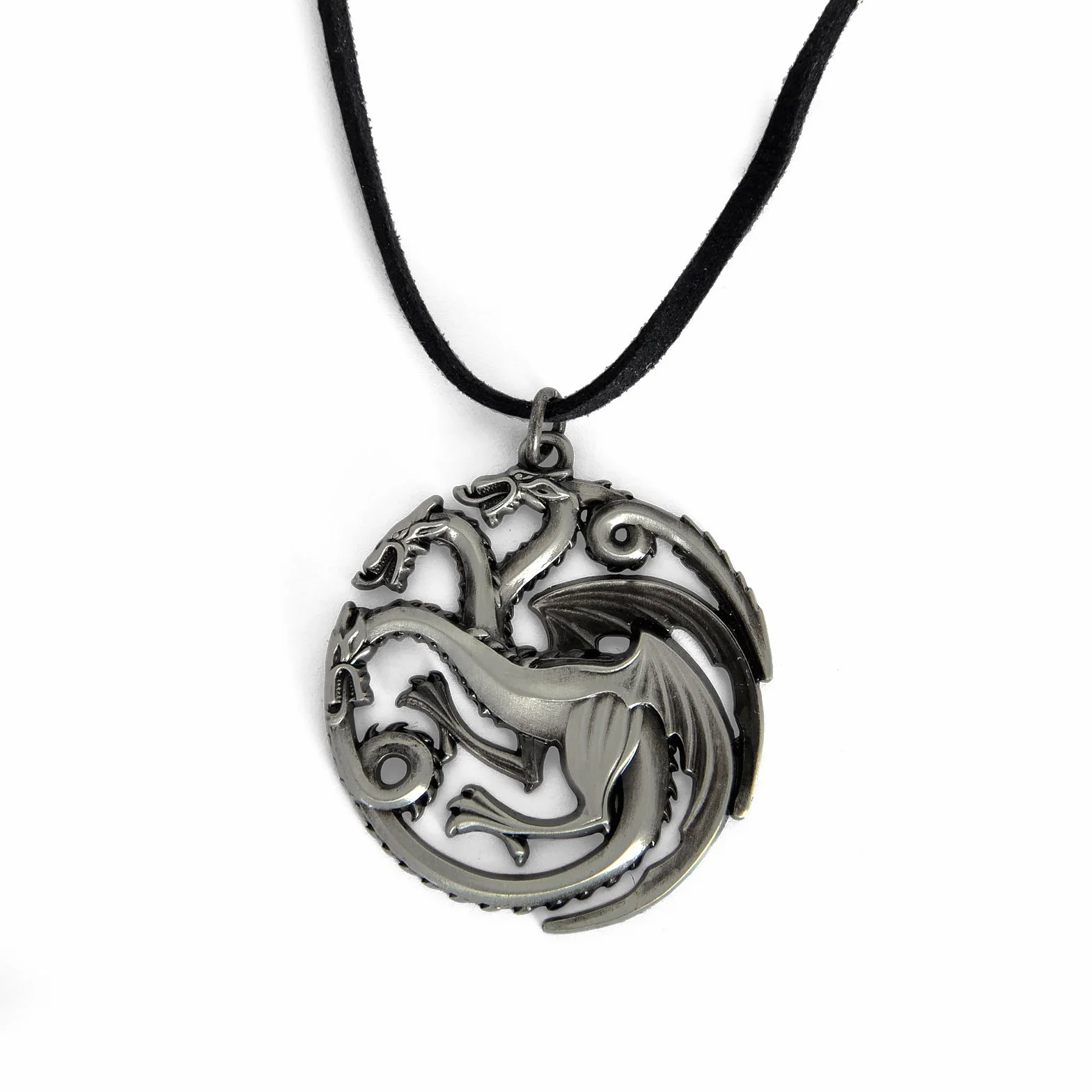 Game of Thrones - Naszyjnik z herbem - House Targaryen - Fire & Blood