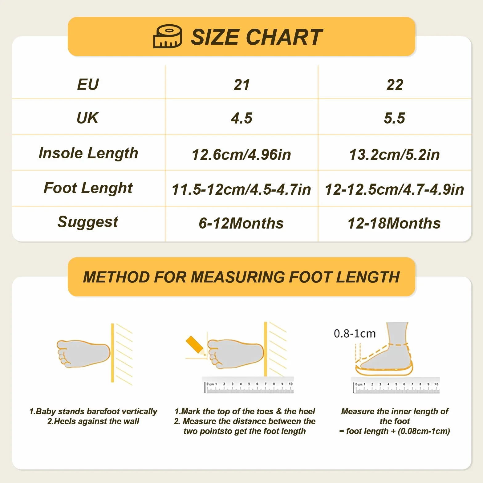 flintronic Buty do chodzenia dla niemowląt, oddychające, skarpety dla niemowląt, buty do pierwszego spaceru dla niemowląt, antypoślizgowe buty z miękką gumową podeszwą