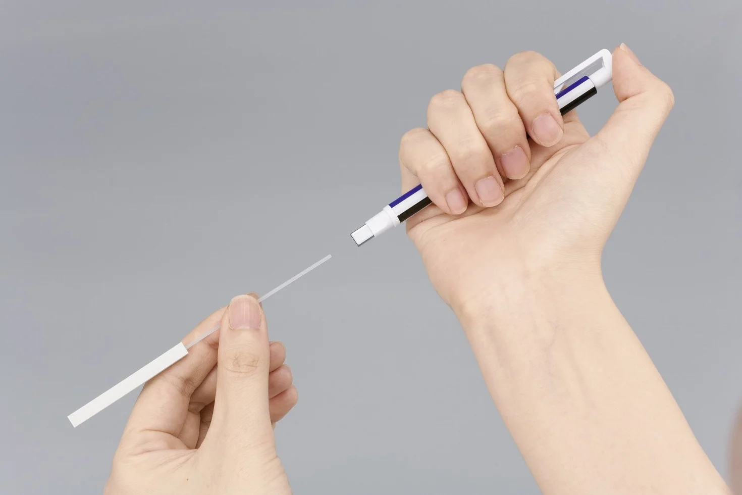 Tombow ER-KUS Końcówka do Gumki, Biały, 2,5 x 5 mm, 2 sztuki
