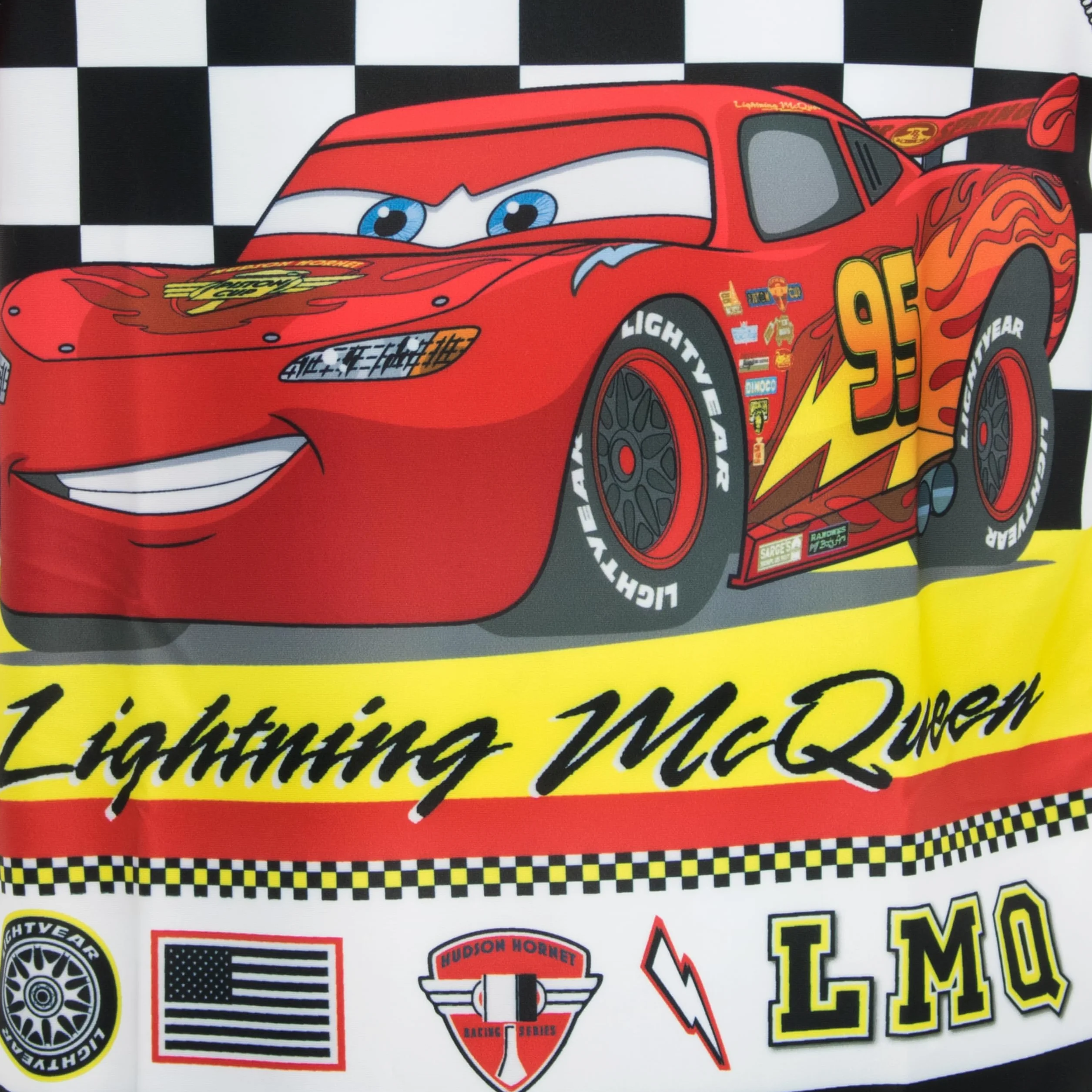 Disney Cars Lightning McQueen dwuczęściowy kostium kąpielowy dla chłopców