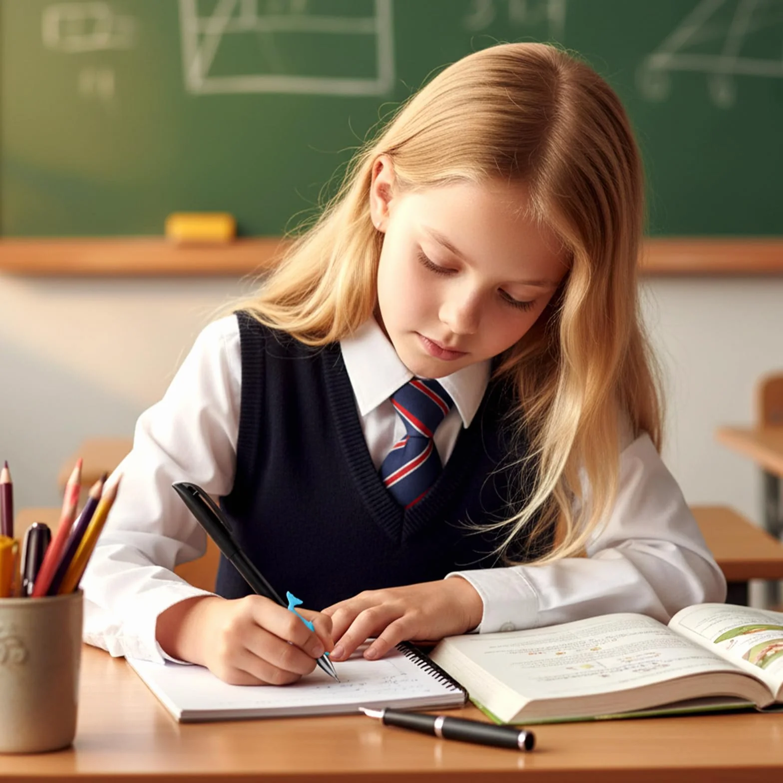 Magiczne długopisy i wkłady do zeszytów, 24 szt. znikającego atramentu, magiczne rowkowane pióro do pisania z 20 wkładami, 2 długopisami i 2 uchwytami dla dzieci, do ćwiczenia pisma ręcznego