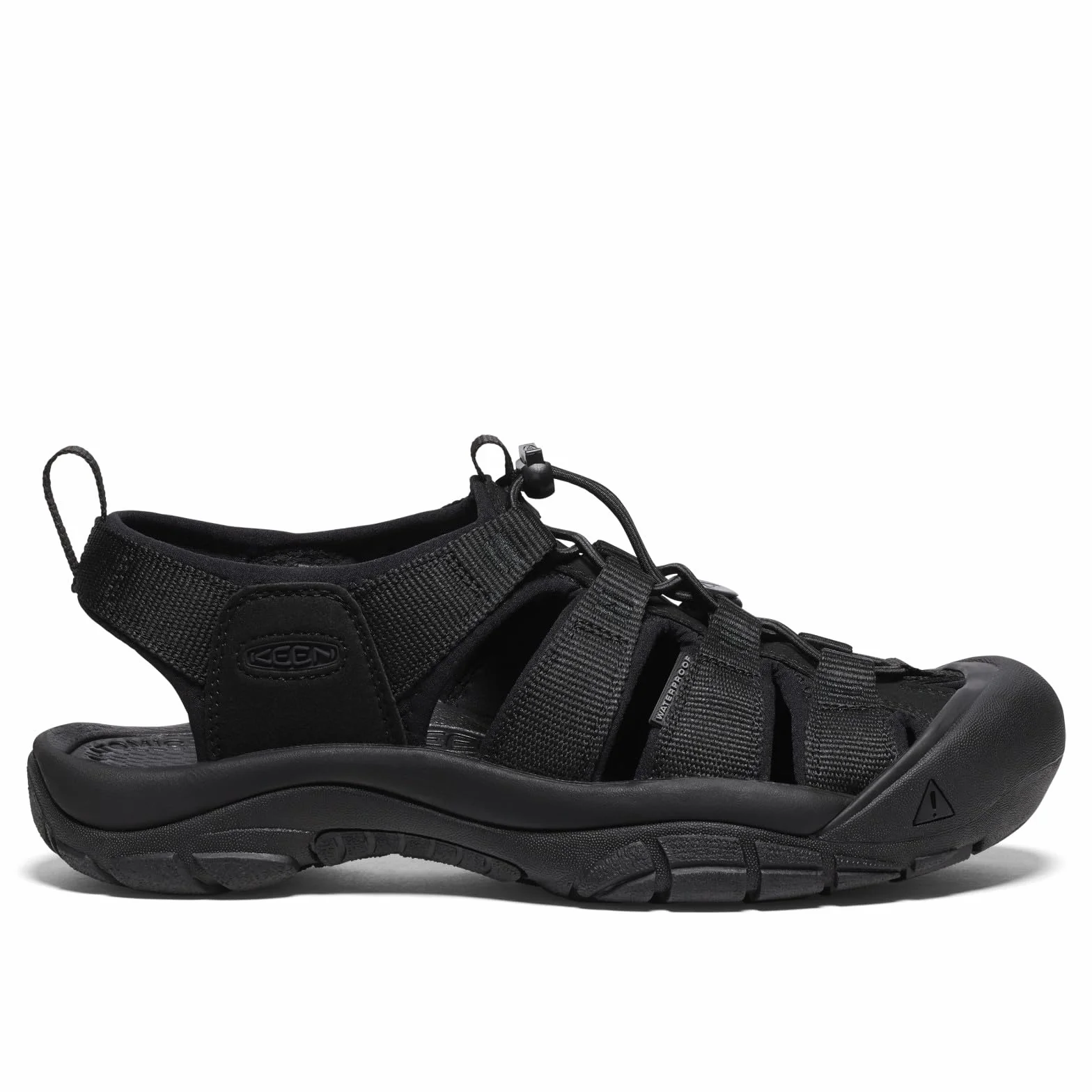 KEEN Damskie sandały wodne Newport H2 z zamkniętymi palcami, Czarny/Czarny/Czarny, 39 EU