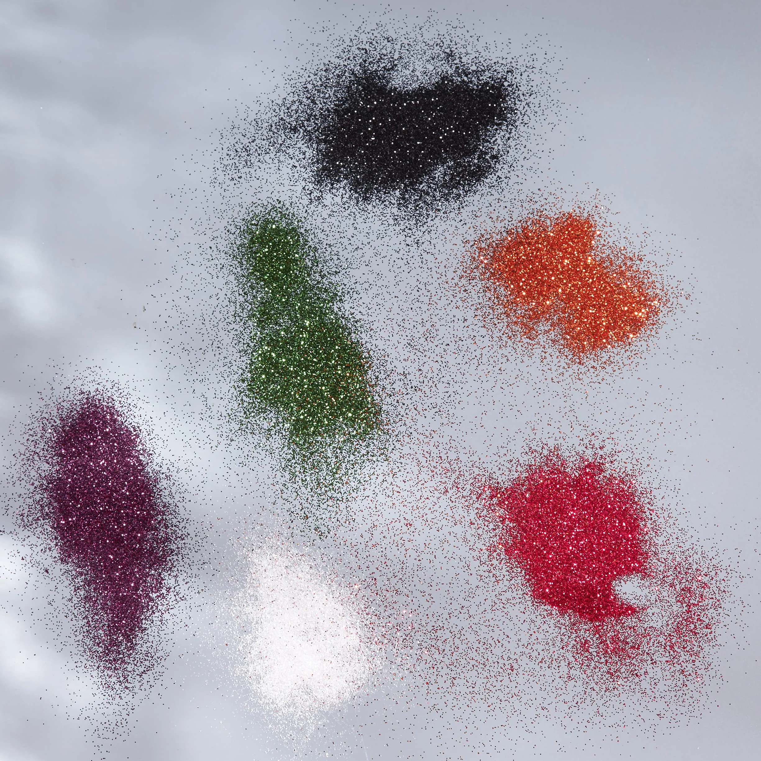 Halloween Glitter Shakers, Black, Single 5g