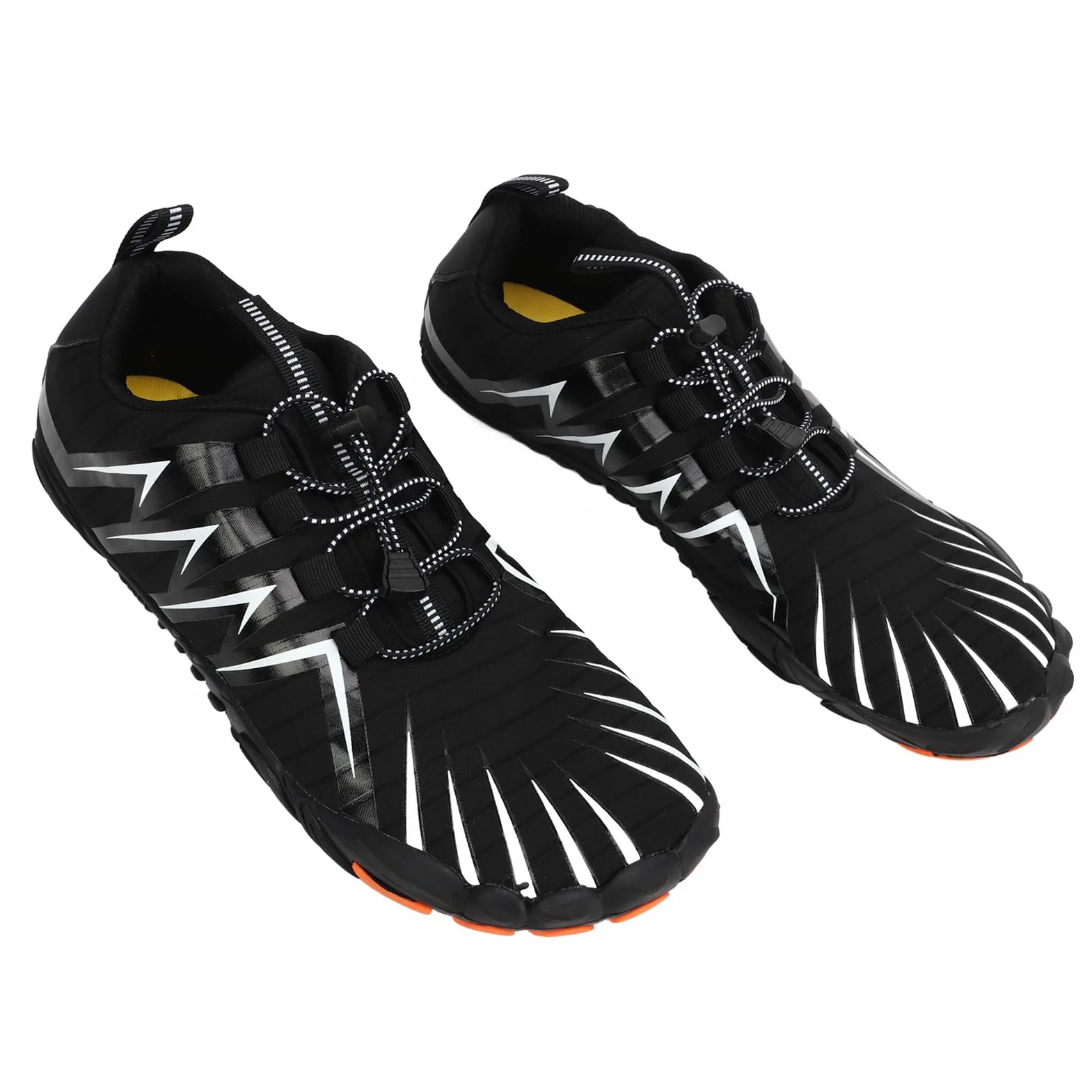1 para Czarnych Męskich Odkrytych Butów Turystycznych Oddychające Buty Sportowe Buty do Wspinaczki Biegowej