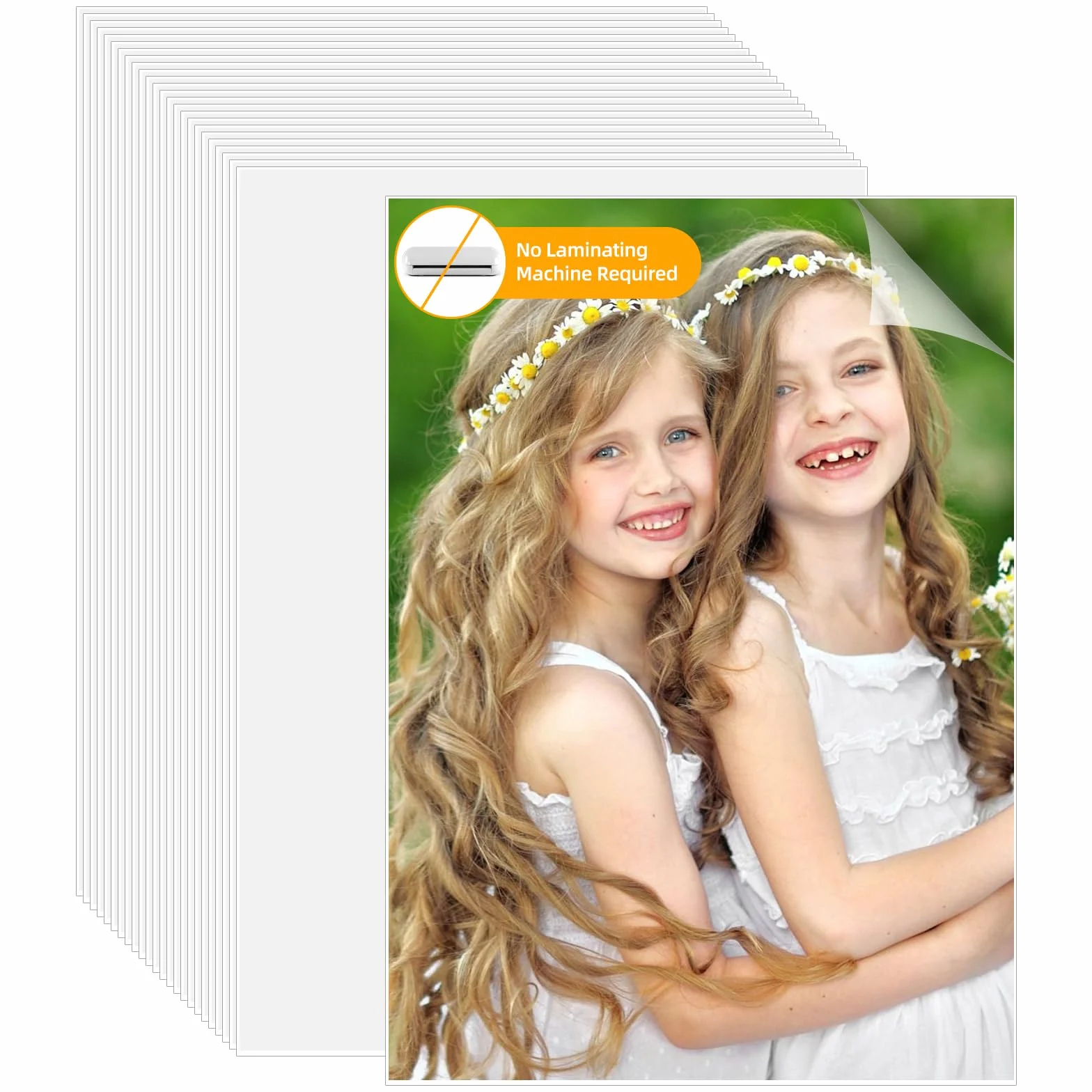 25 samoprzylepnych folii do laminowania na zimno, A4, przezroczysta, samoprzylepna folia do laminowania na zimno, wodoodporna, do zdjęć, kopiowania, menu, instrukcja samodzielnego wykonania