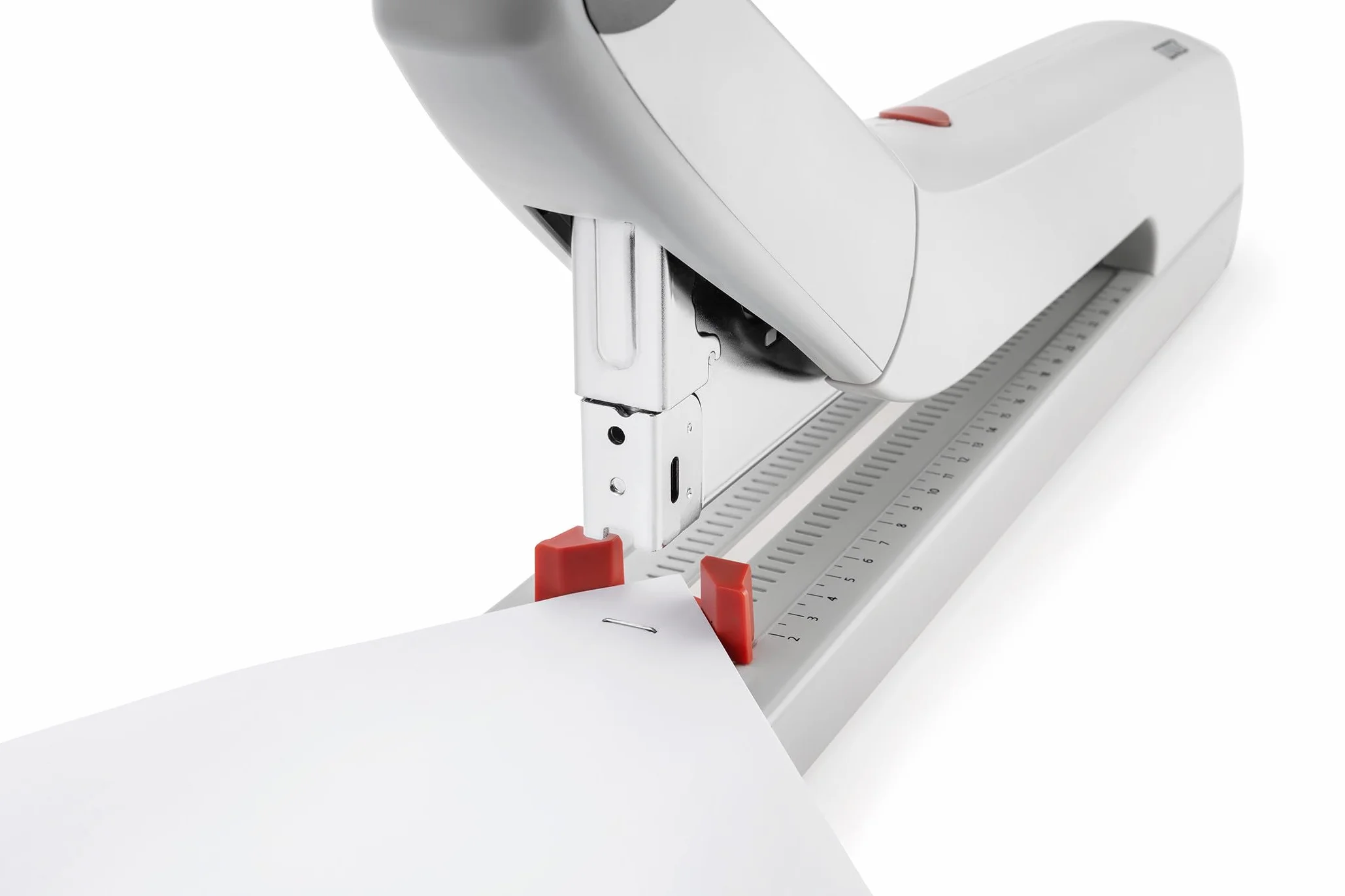 Novus B56 XL Zszywacz z długim ramieniem do dużych obciążeń, pojemność 20-170 arkuszy, głębokość zszywania 24,7 cm, zapobiegający zacinaniu się, inżynieria niemiecka (023-0062)