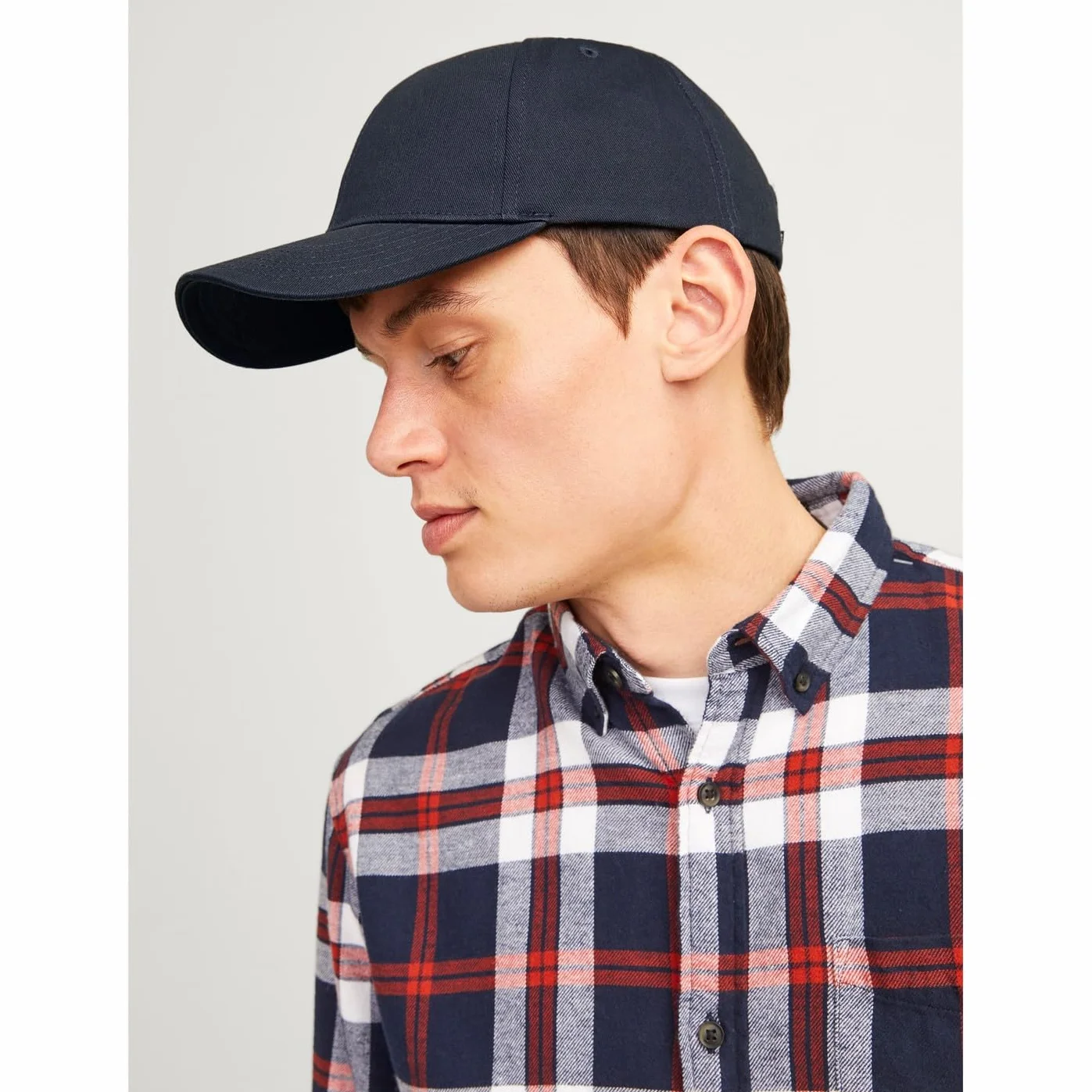 JACK & JONES Czapka z daszkiem Mężczyźni Jacplain Baseball Cap Ln