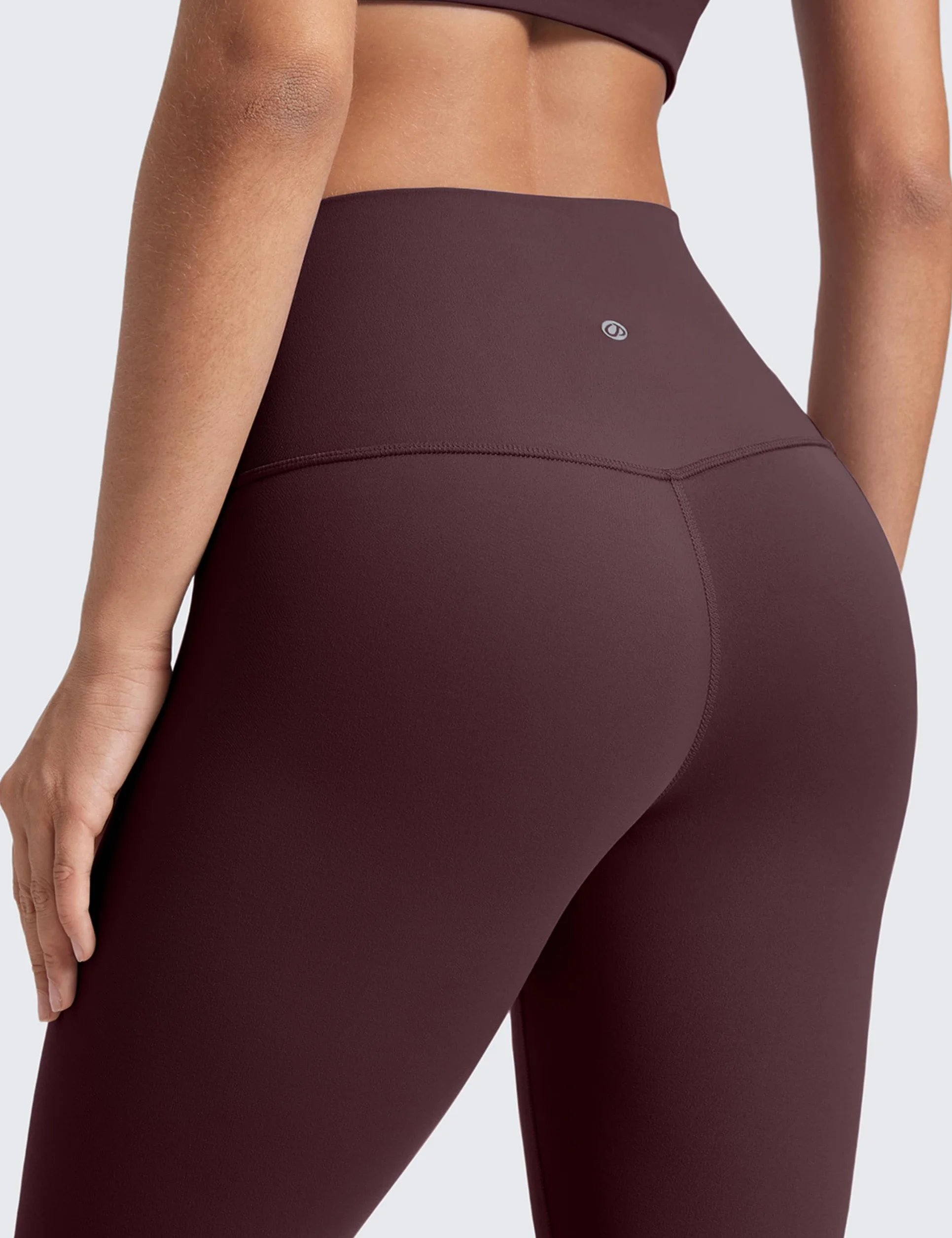 CRZ YOGA Damskie Nagie Uczucie I Obcisłe Spodnie Do Jogi Z Wysokim Stanem Legginsy Do ćwiczeń Gimnastycznych-25 Cali