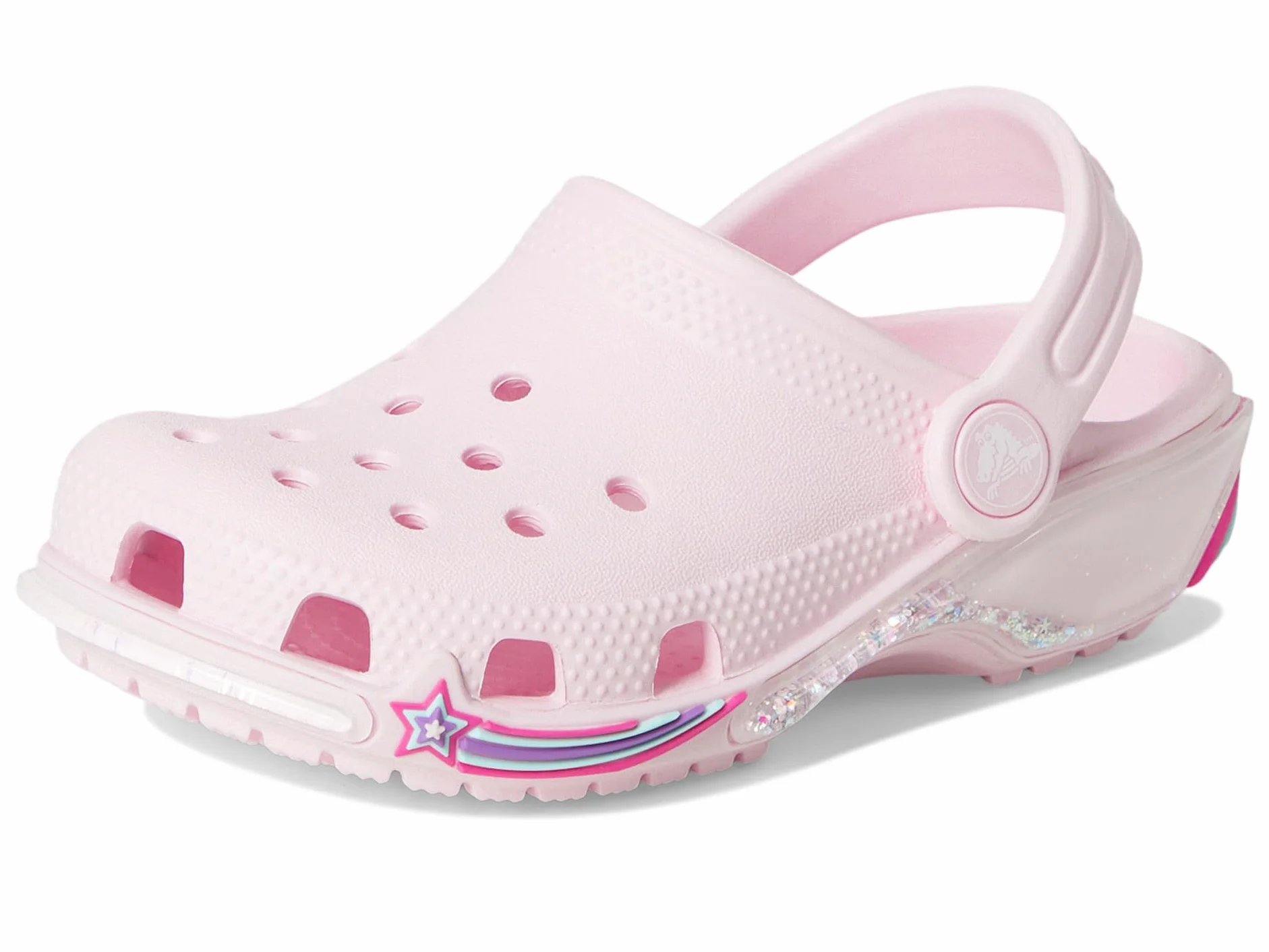 Crocs Uniseks - dzieci Classic Star Sparkle Shaker Clog TChodak