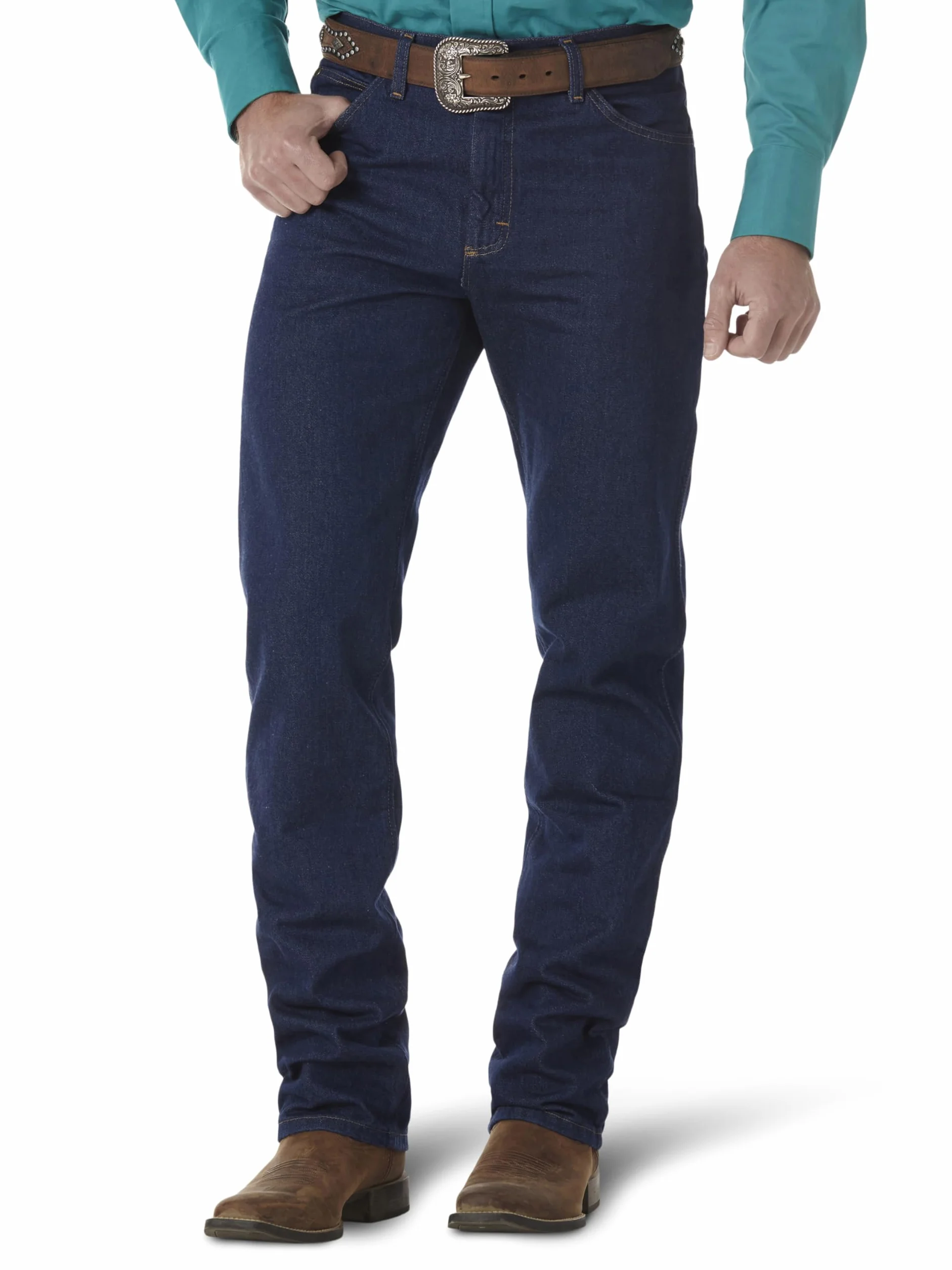 Wrangler Dżinsy Premium Performance Cowboy Cut Regular Fit - Dżins Mężczyźni
