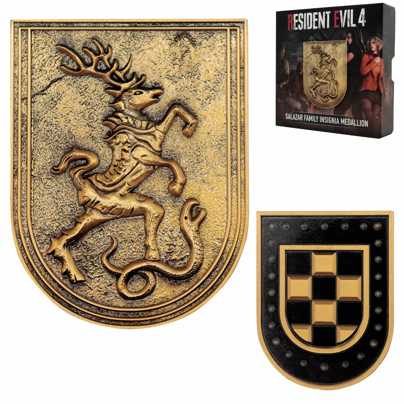 FaNaTtik Resident Evil 4 Herbarium Rodziny Salazar Kolekcjonerski Metalowy Medalion