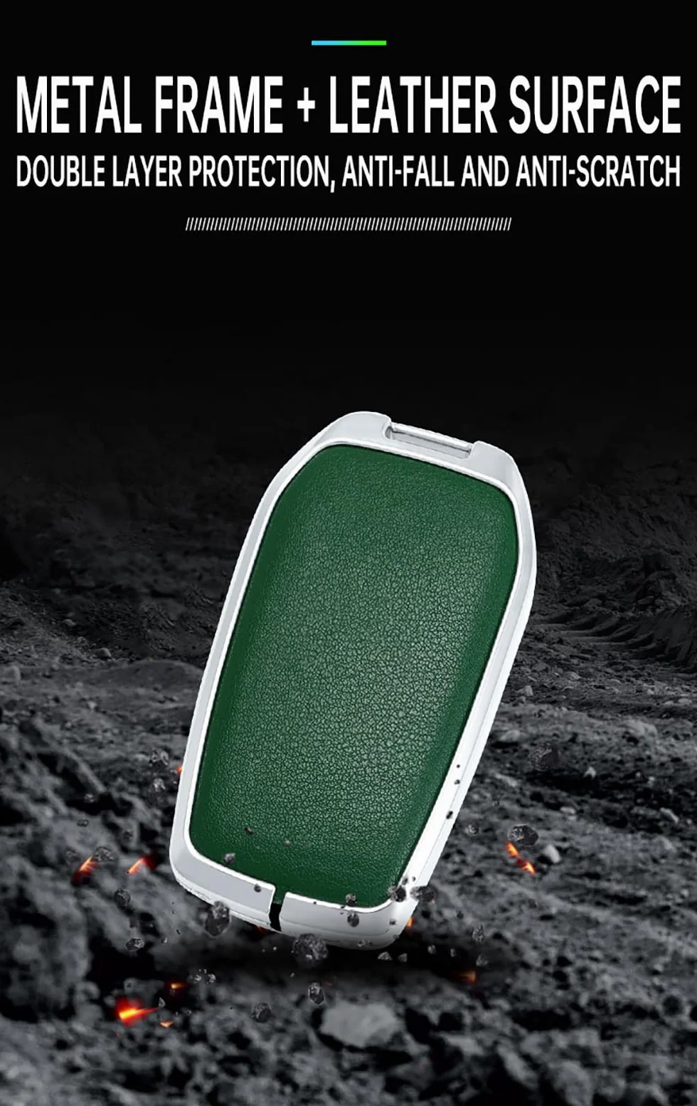 ontto Etui na kluczyki samochodowe pasuje do Toyota Yaris Cross Hybrid Corolla RAV4 Prius Camry Auris Highlander 2020-2023, etui na klucze, etui ochronne, pilot zdalnego sterowania, akcesoria 2/3/4