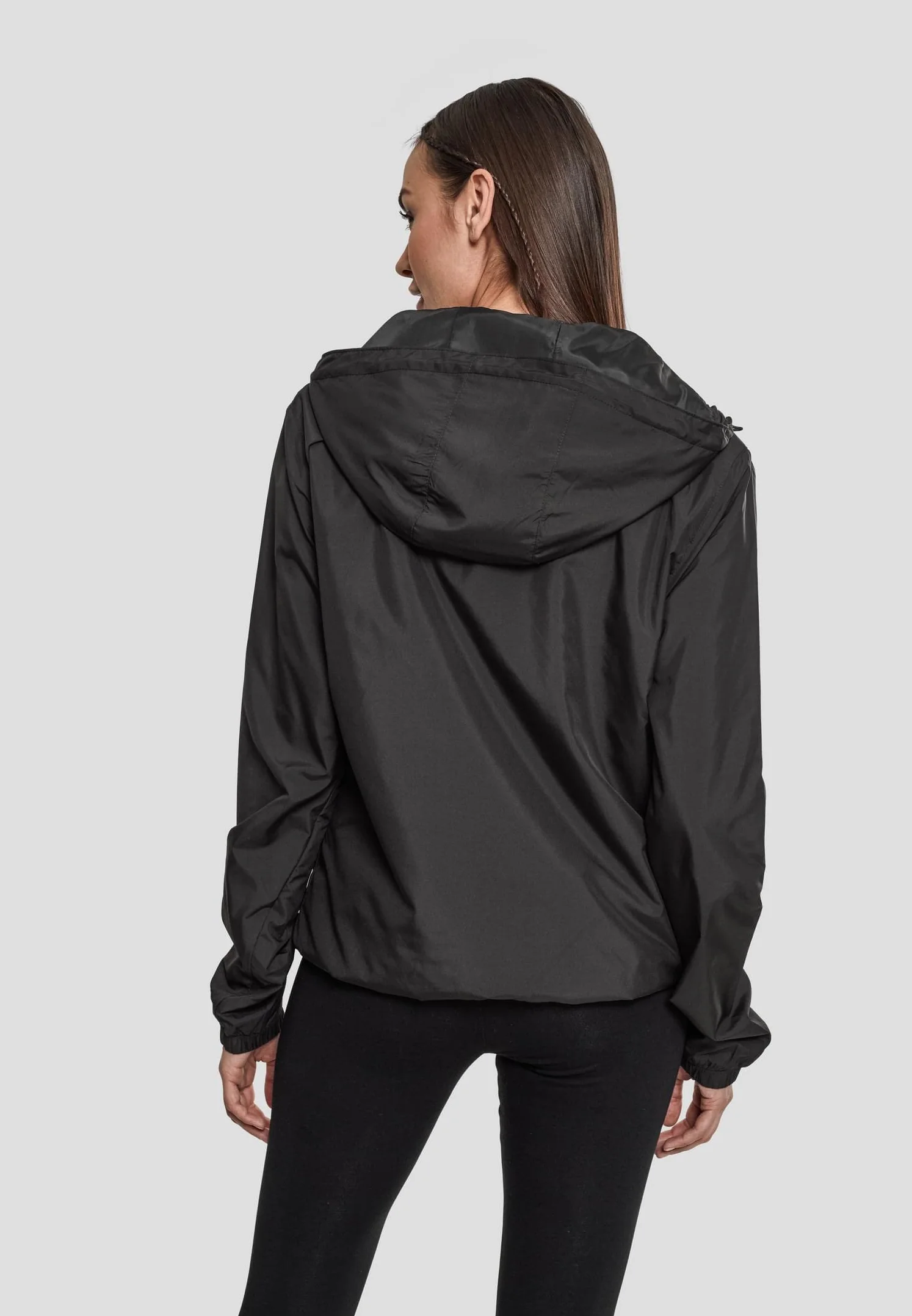 Urban Classics Basic Damska Kurtka, Czarny, L