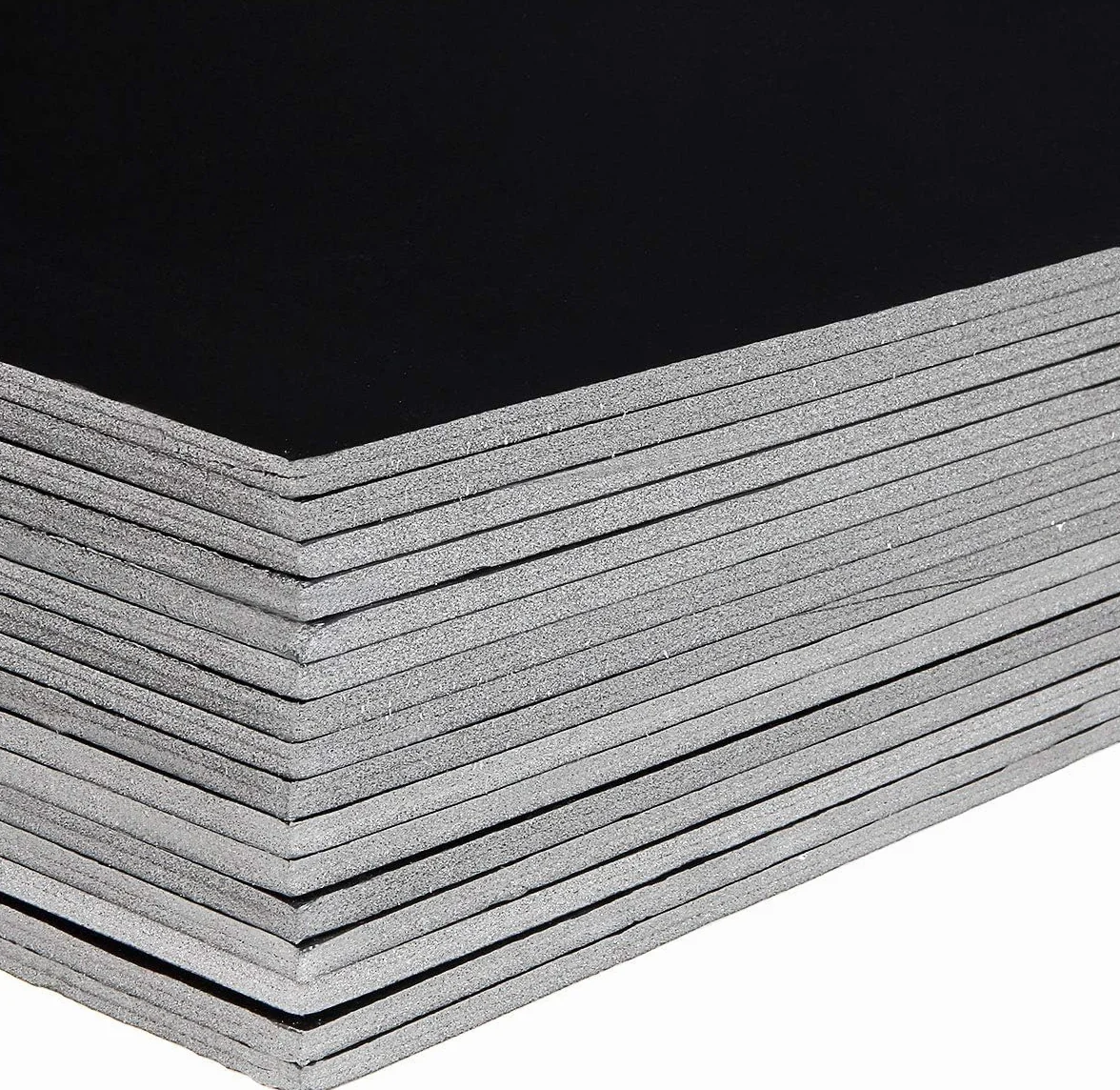 16 sztuk płyt piankowych A3, czarne, 420 x 297 x 5 mm, czarne płyty piankowe A3, płyty piankowe, płyta rdzeniowa z pianki polistyrenowej, do reklamy, prezentacji, projektów rzemieślniczych i