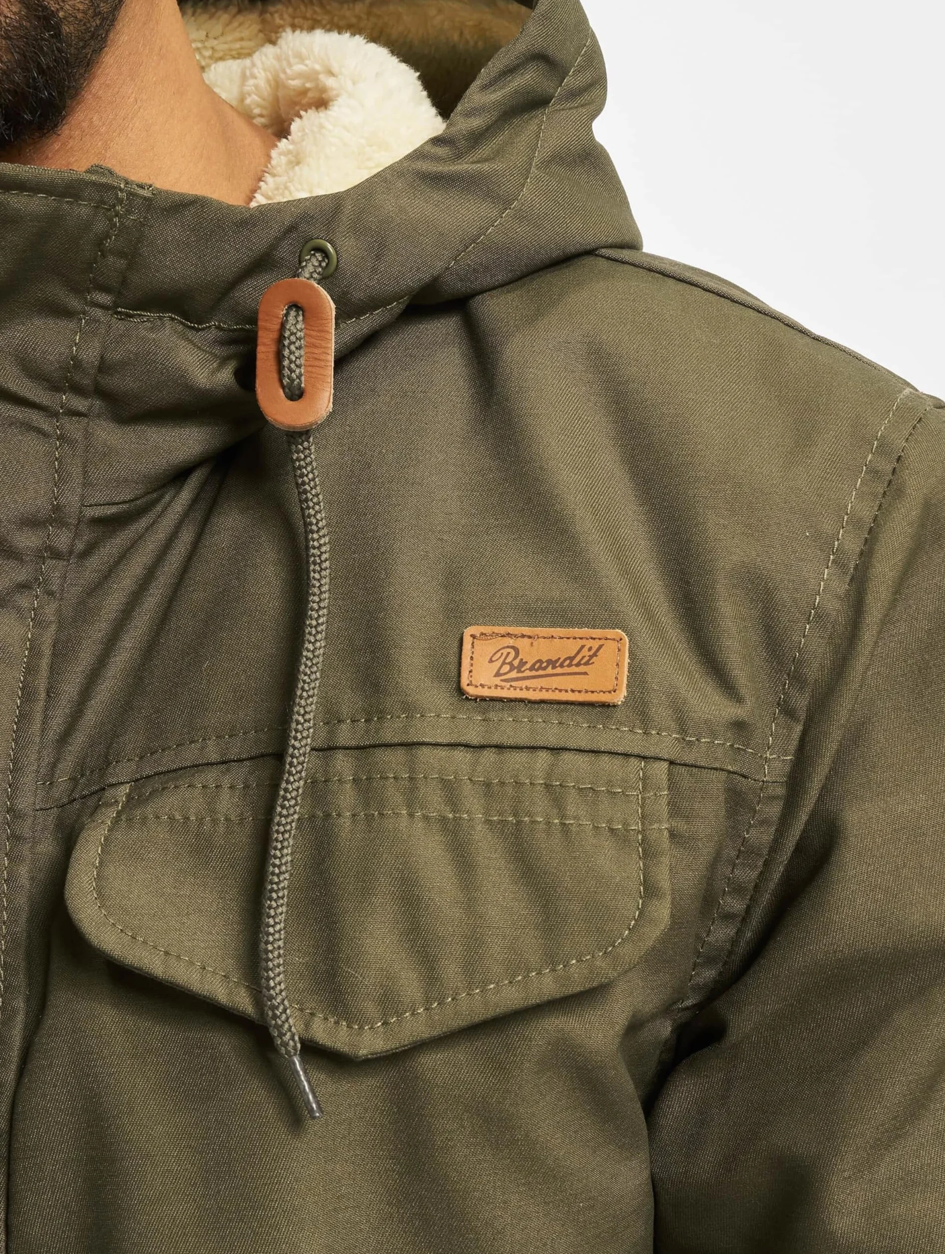 Brandit Marsh Lake parka MEN Mężczyźni Brandit Marsh Lake Teddyparka Men