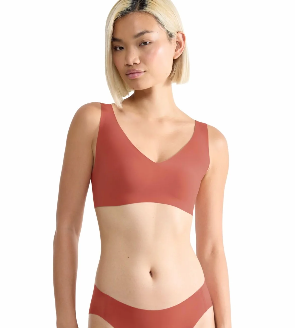 Sloggi Zero Feel 2.0 Bralette Candid Orange, Candid Orange, XS