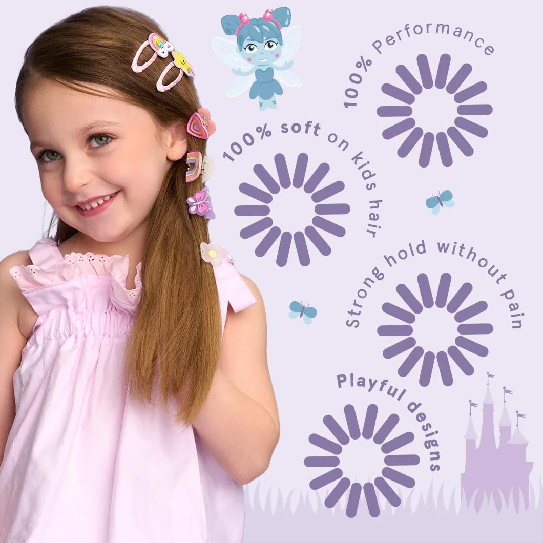 Invisibobble Hairhalo Kids różowa opaska na czoło dziewczęca z węzłem 1x | Opaska dziewczęca z możliwością dopasowania | Opaska dziewczęca z mocnym, ale bardzo wygodnym wsparciem