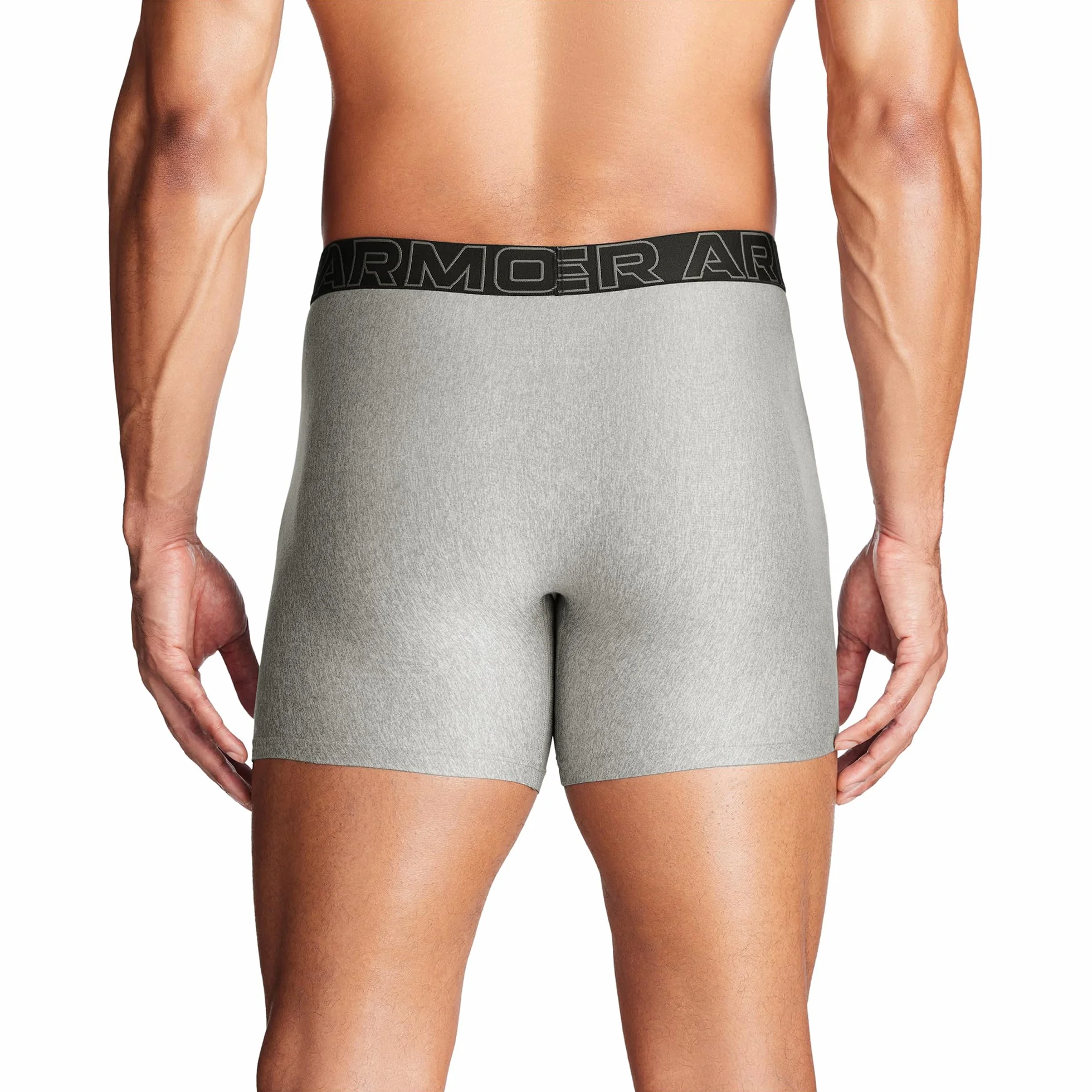 Under Armour Bielizna męska 15 cm Performance Tech Boxerjock - 3-pak, Czarny/ciemnoszary/szary, XL