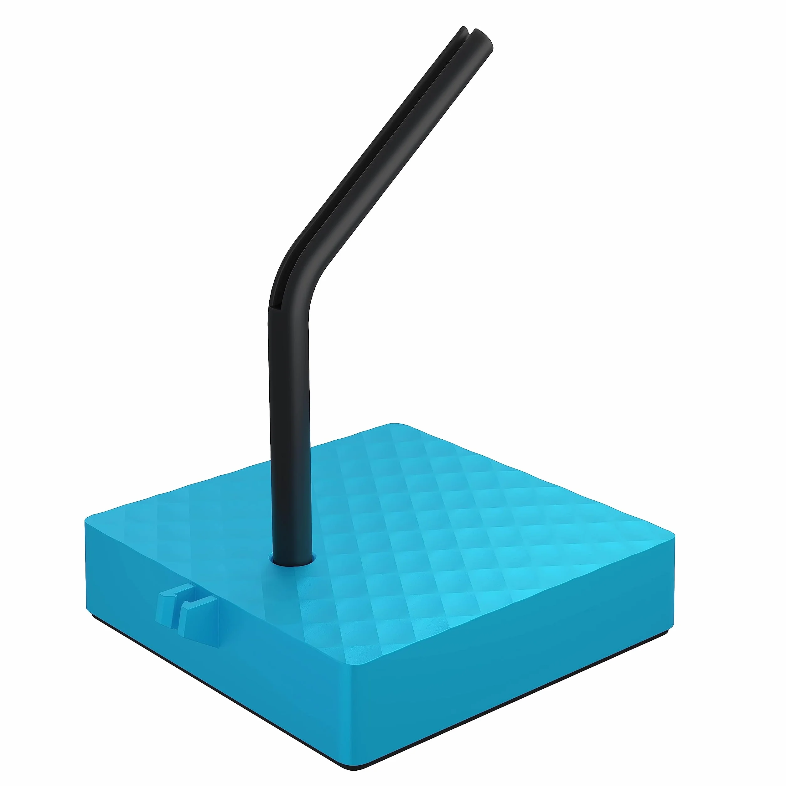 Xtrfy B4, Mouse Bungee dla większego komfortu gry, elastyczny uchwyt na kabel myszy do gier, stabilna podstawa, antypoślizgowy spód, praktyczny i kompaktowy, Miami Blue