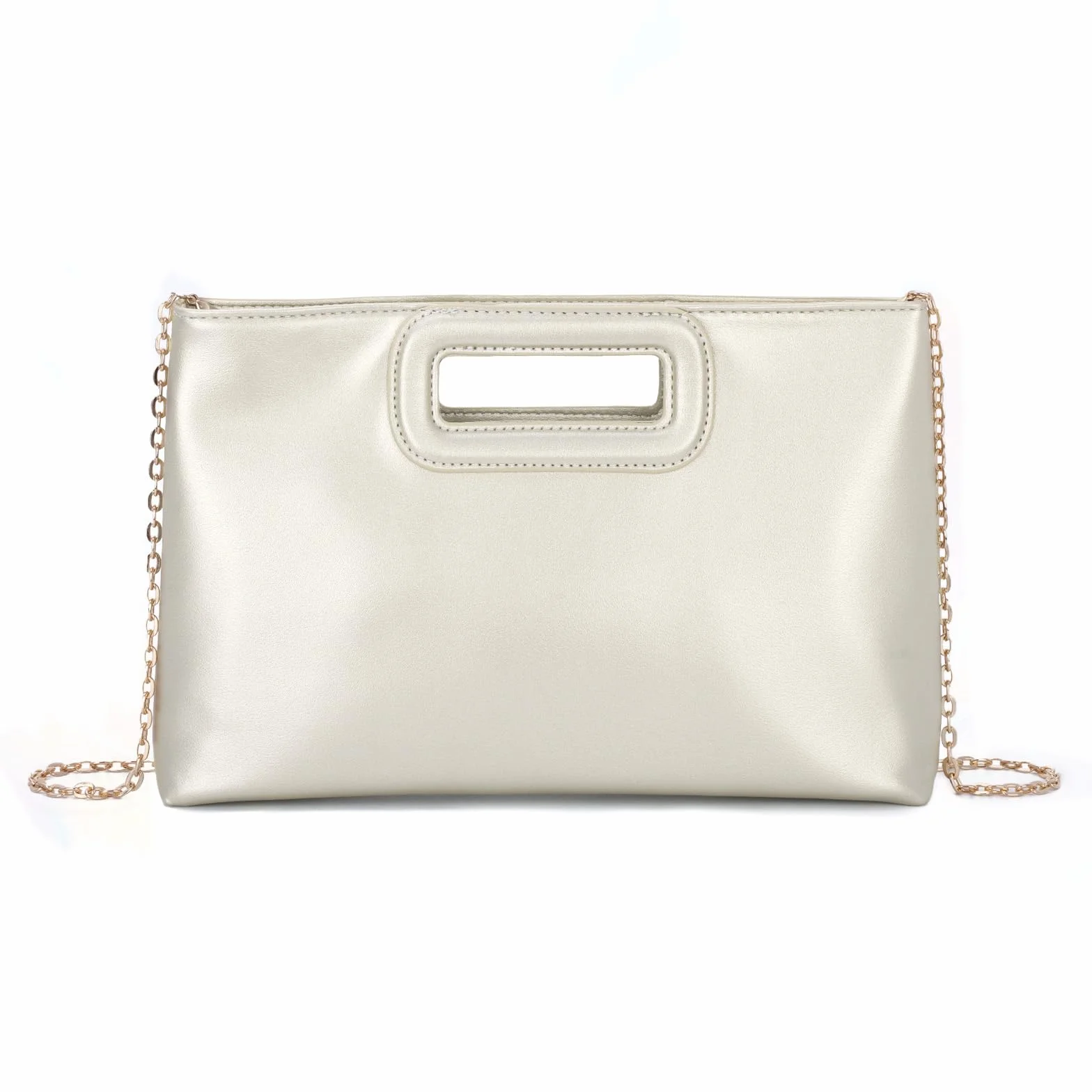 Fecialy Torebki kopertowe z górnym uchwytem dla kobiet elegancka formalna torebka wieczorowa skórzana torba na ramię crossbody z łańcuszkiem