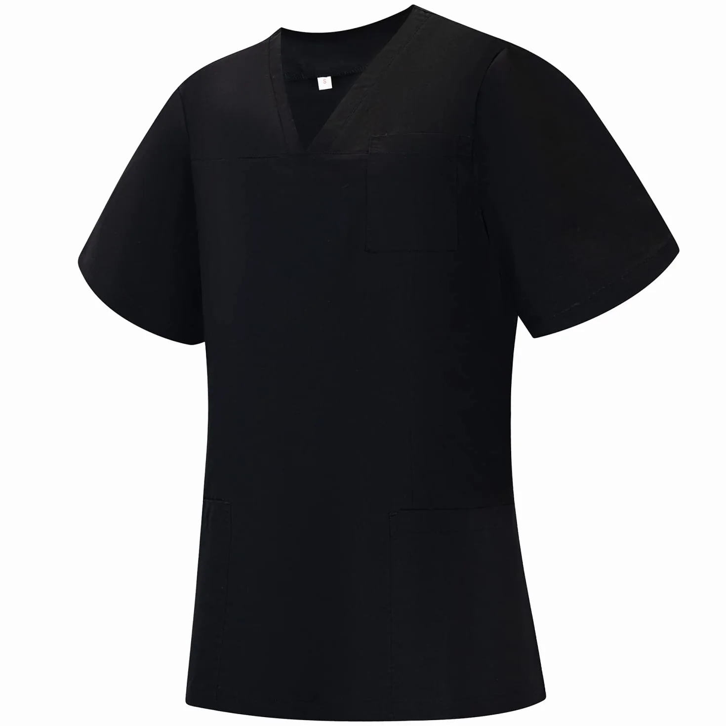 MISEMIYA Damski fartuch sanitarny dla kobiet 707, czarny 21, XL