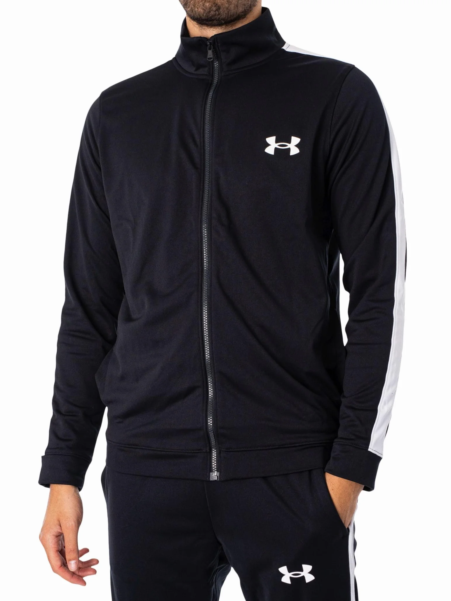 Under Armour Męski 2023 dzianinowy dres, odprowadzający pot, szybkoschnący, miękki dres treningowy
