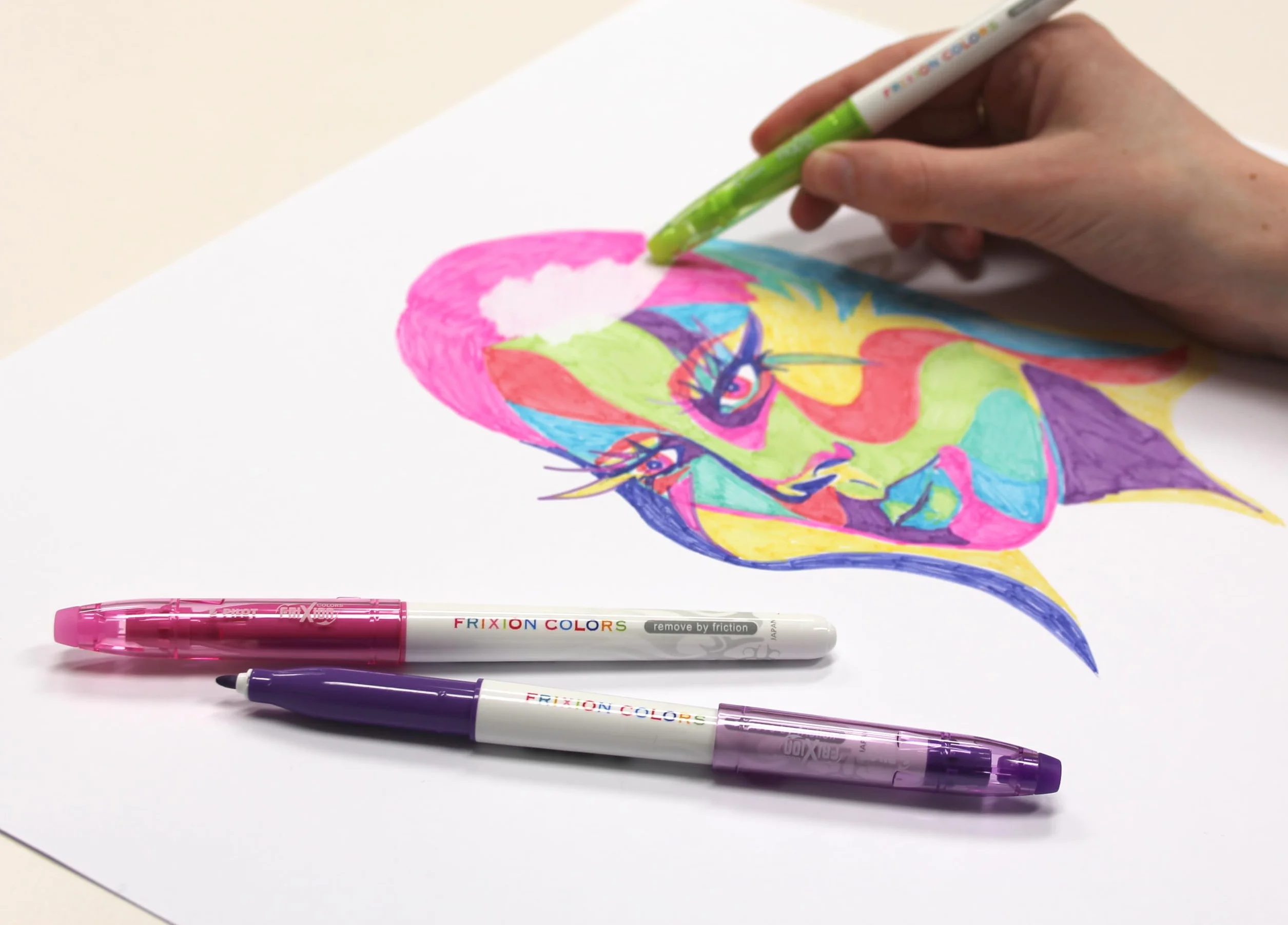 Pilot Pen Frixion 220300120 Marker, Wielokolorowy, 12 sztuk