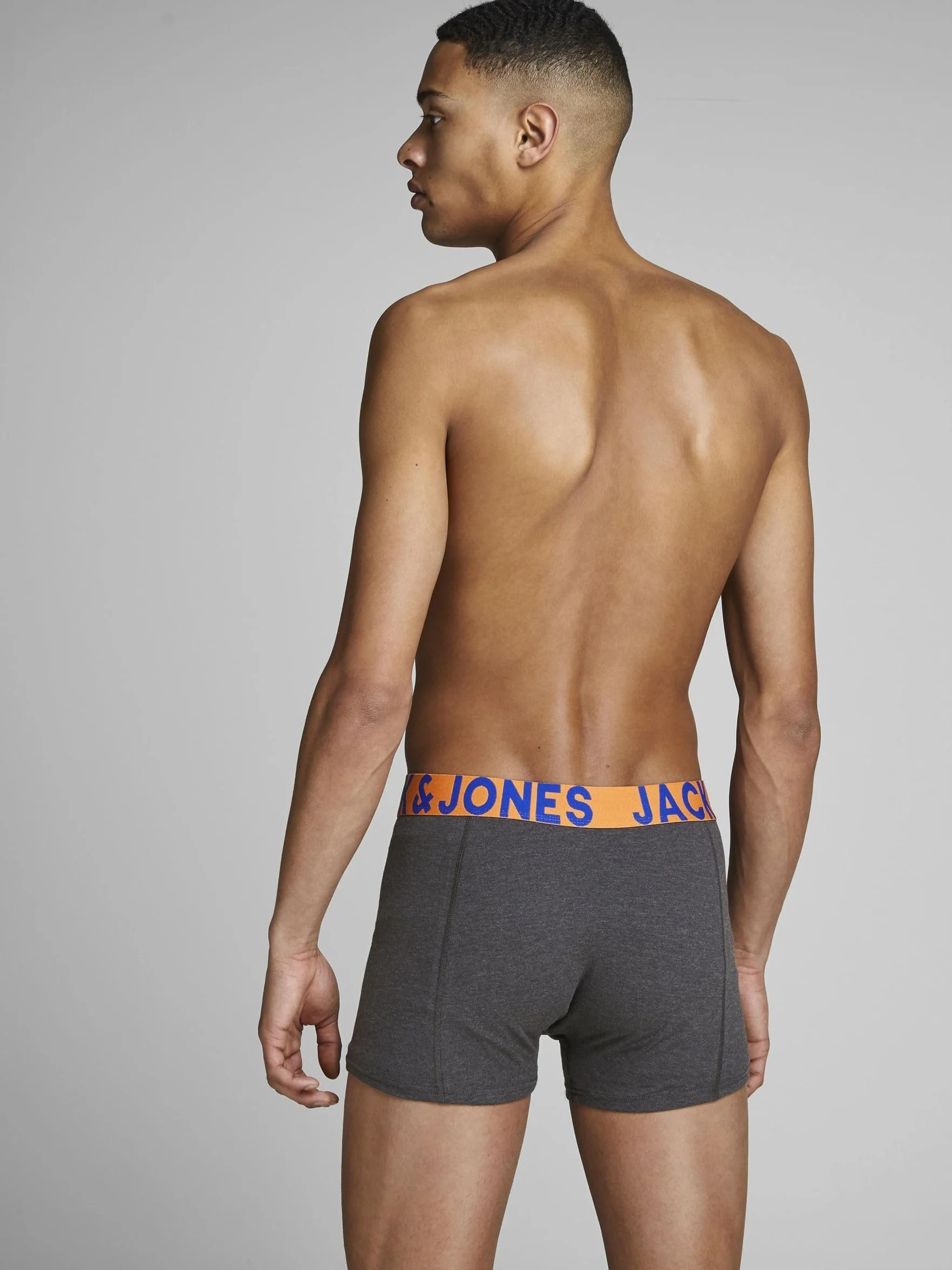 JACK & JONES Bokserki (szorty) Mężczyźni Jaccrazy Solid (3 w zestawie)