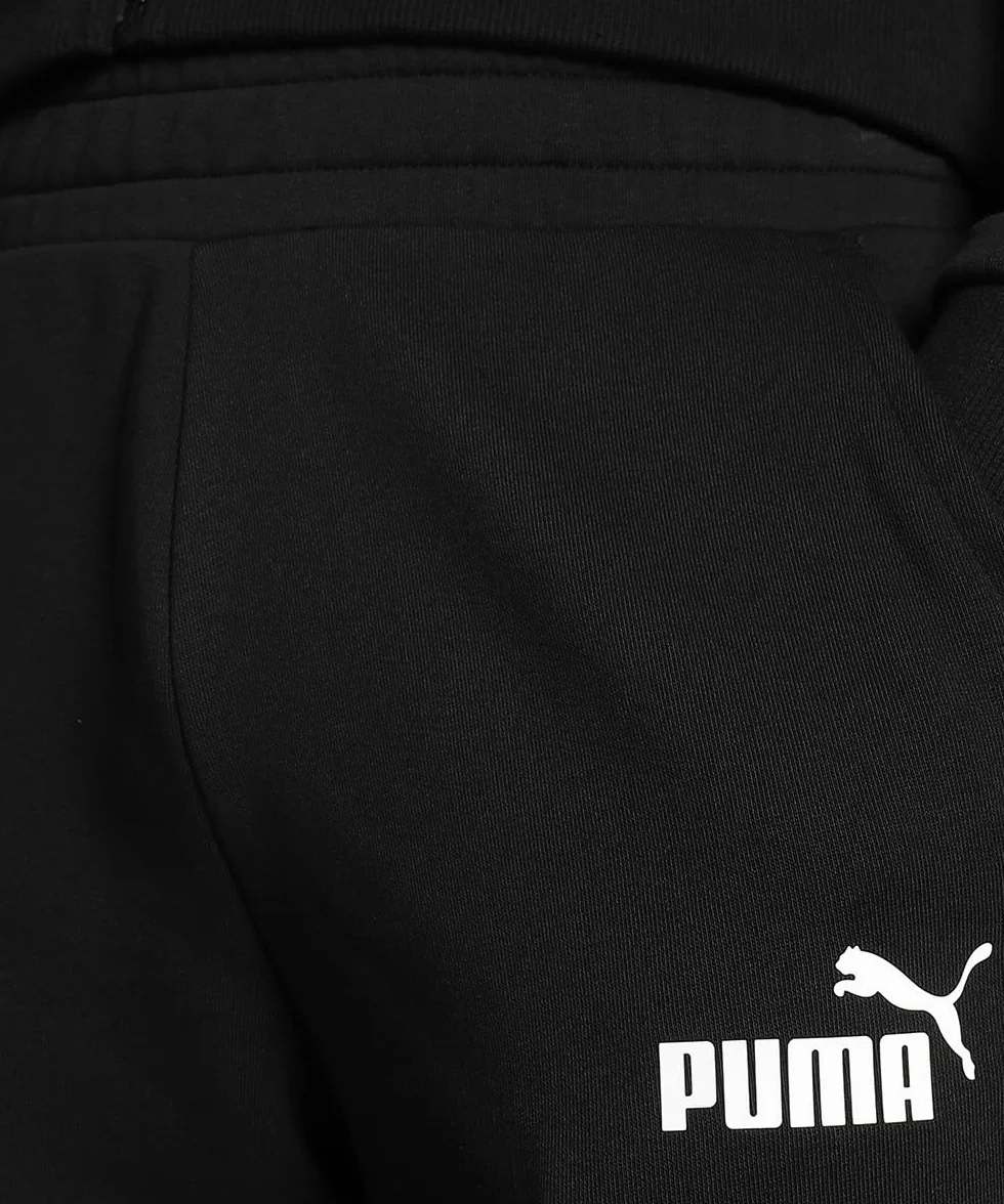 Puma Mężczyźni Ess Logo Tr Op Srl 586722 Spodnie, Czarny, XL