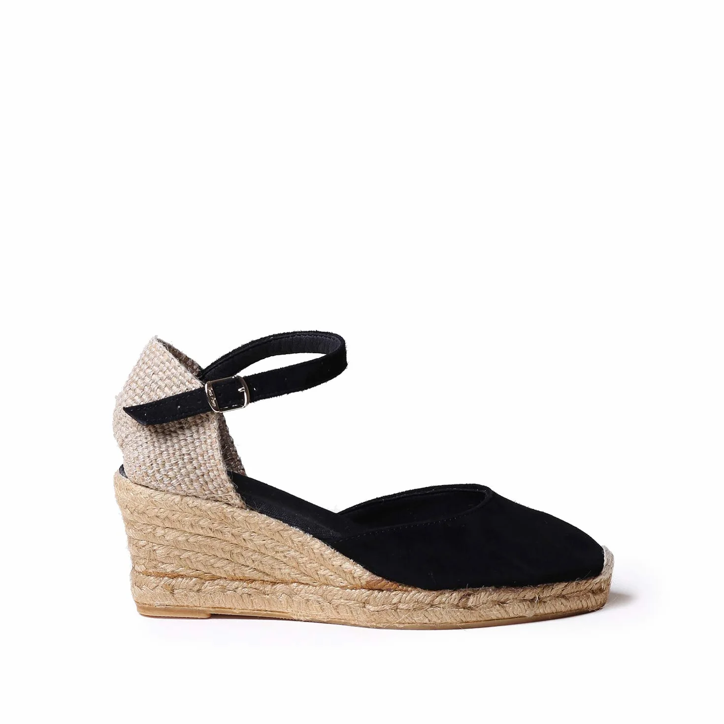 TONI PONS LLORET-5 - Wedge espadrille for women in solid tones by Toni Pons made of suede.