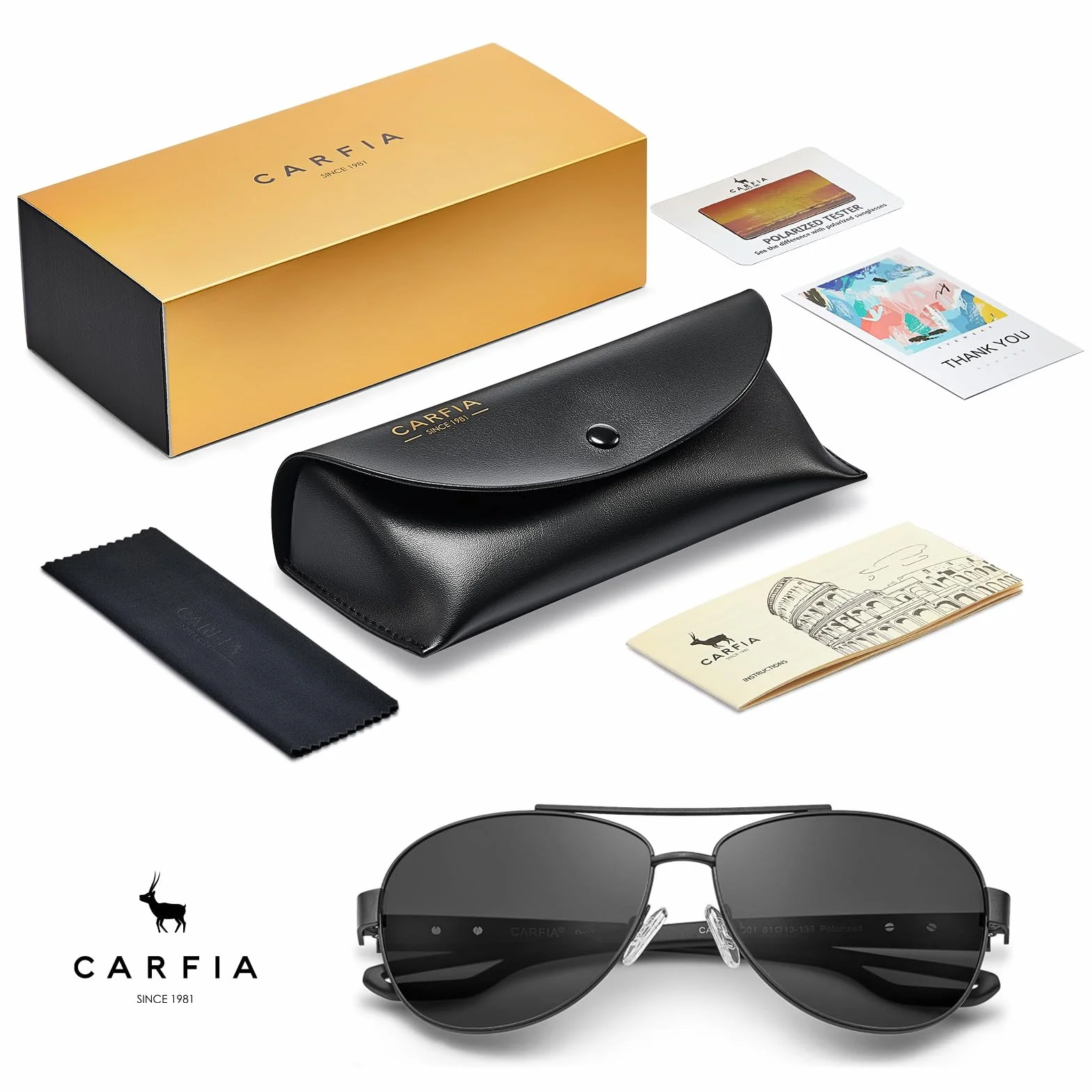 CARFIA Lustrzane damskie okulary przeciwsłoneczne Mężczyźni Spolaryzowane okulary ochronne UV400 Sport pilots