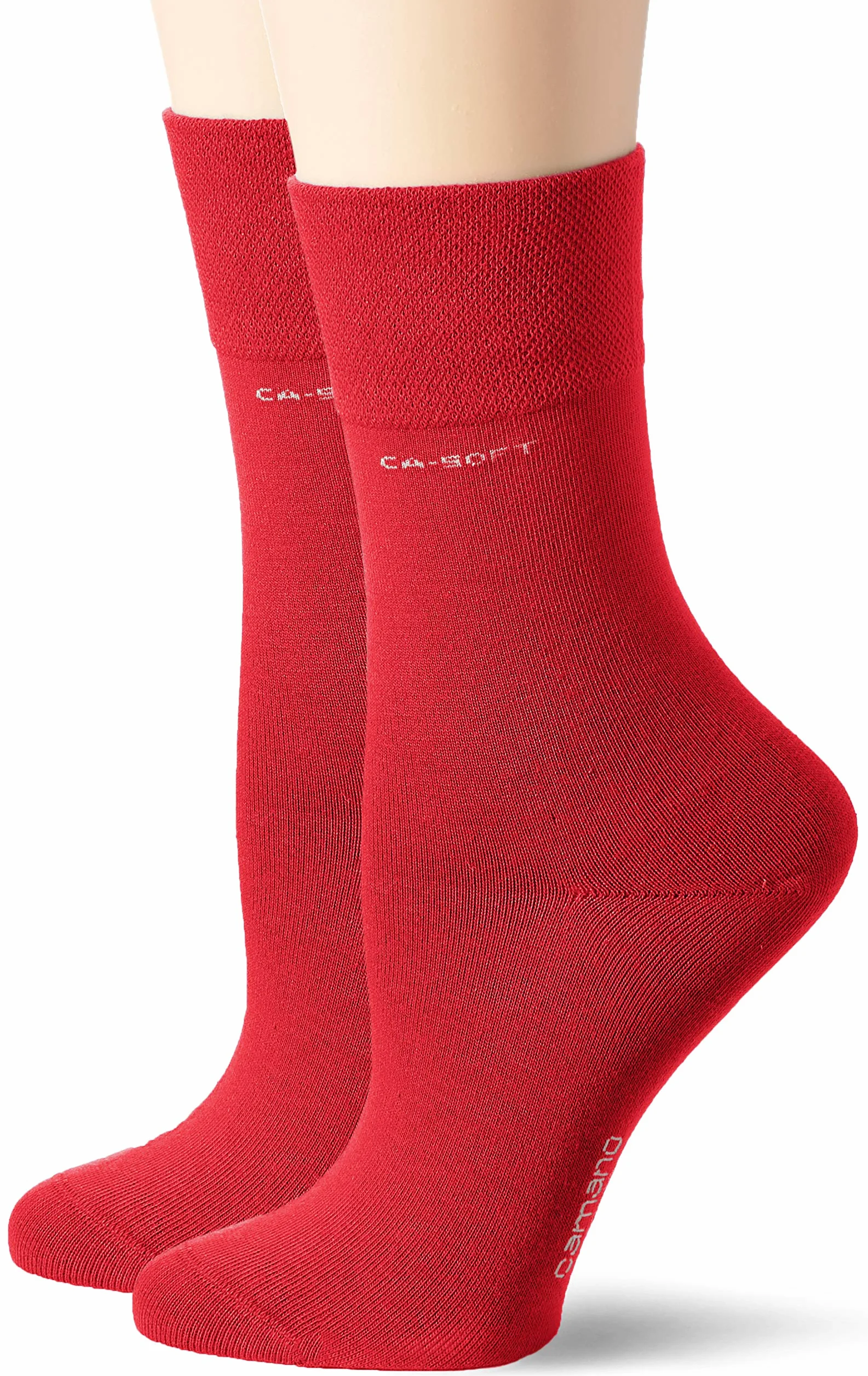 Camano skarpetki damskie 3642, czerwony (True Red 0041), 35-38 EU