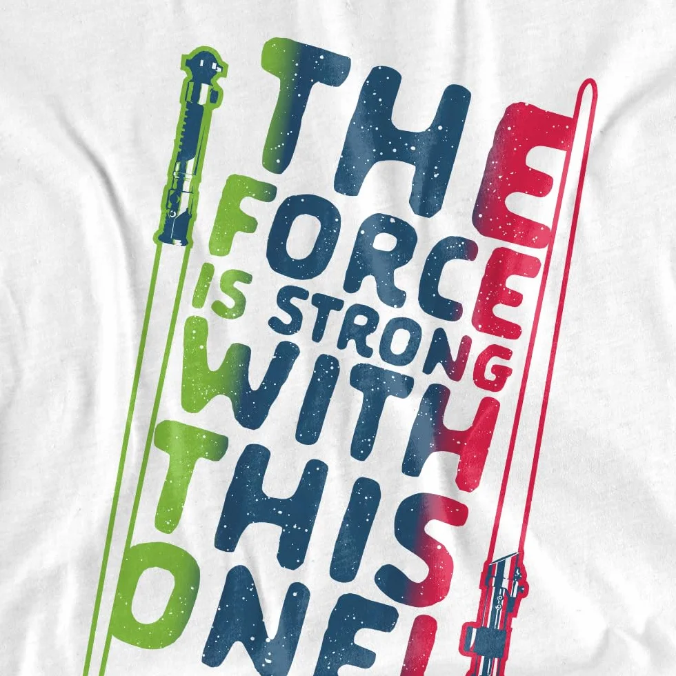 Star Wars Koszulka Chłopcy Star Wars Force Is Strong Unisex Kids T Shirt
