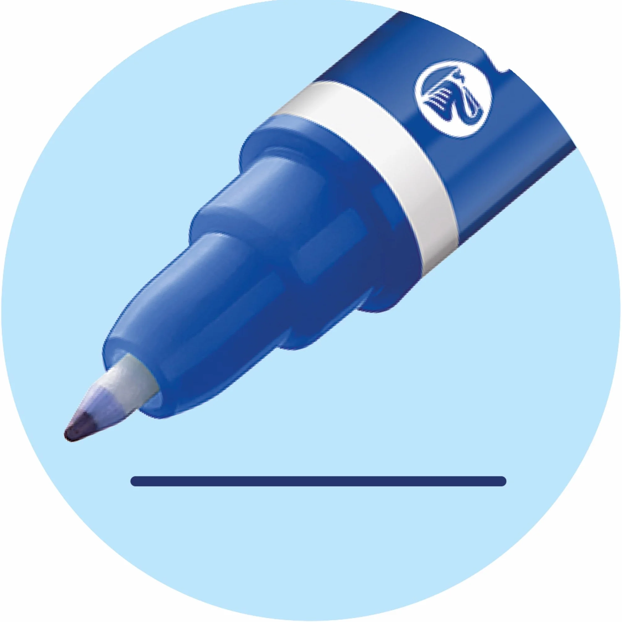 Pelikan® Super Pirat 850B 2szt Korektor do pióra atramentu 2 sztuki 2w1 Pisak Długopis | Zmazik Wymazywacz Zmazywacz | Do Szkoły Biura Na studia | Szybkie poprawianie błędów Korekta | Dla Uczniów